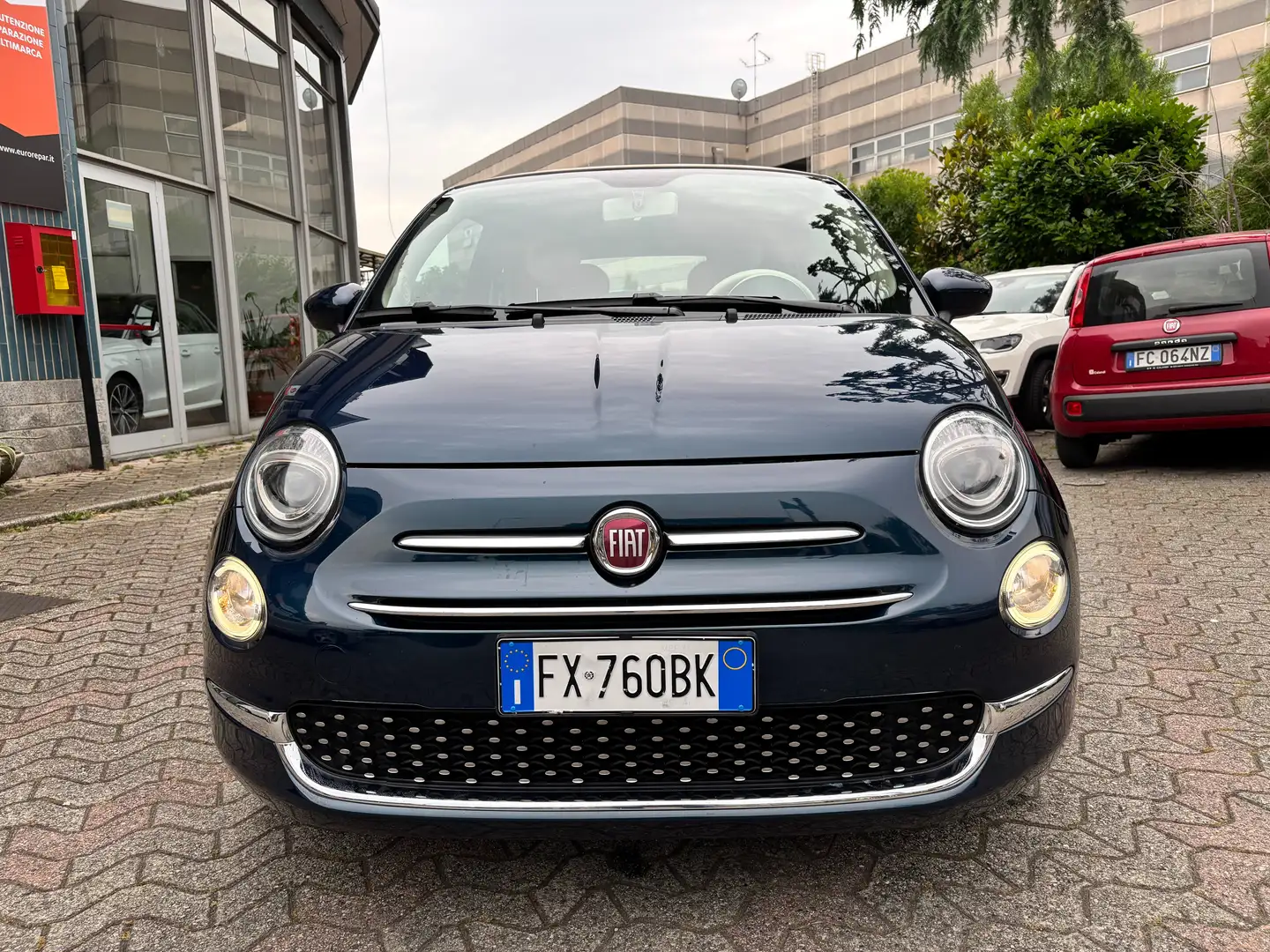 Fiat 500C 1.2 Lounge 69cv dualogic my18 Blau - 2