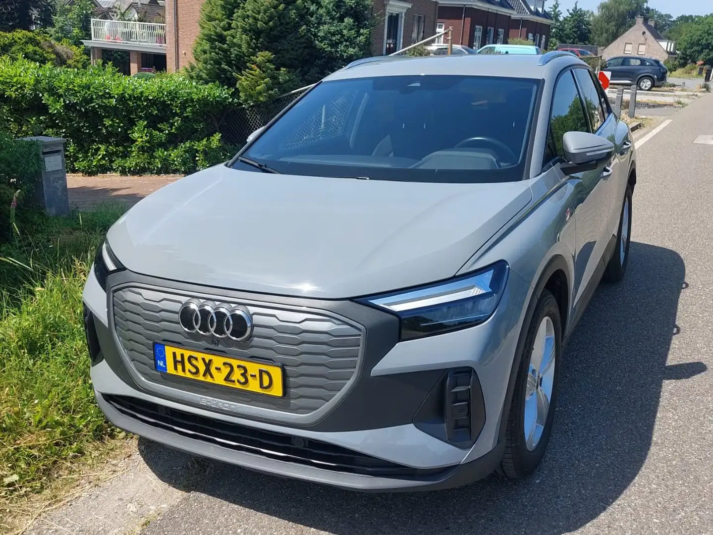 Audi Q4 e-tron Q4 e-tron 35 L ed S Com 55 kWh 170 PK SV,CC,NAVI,+ Grijs - 1