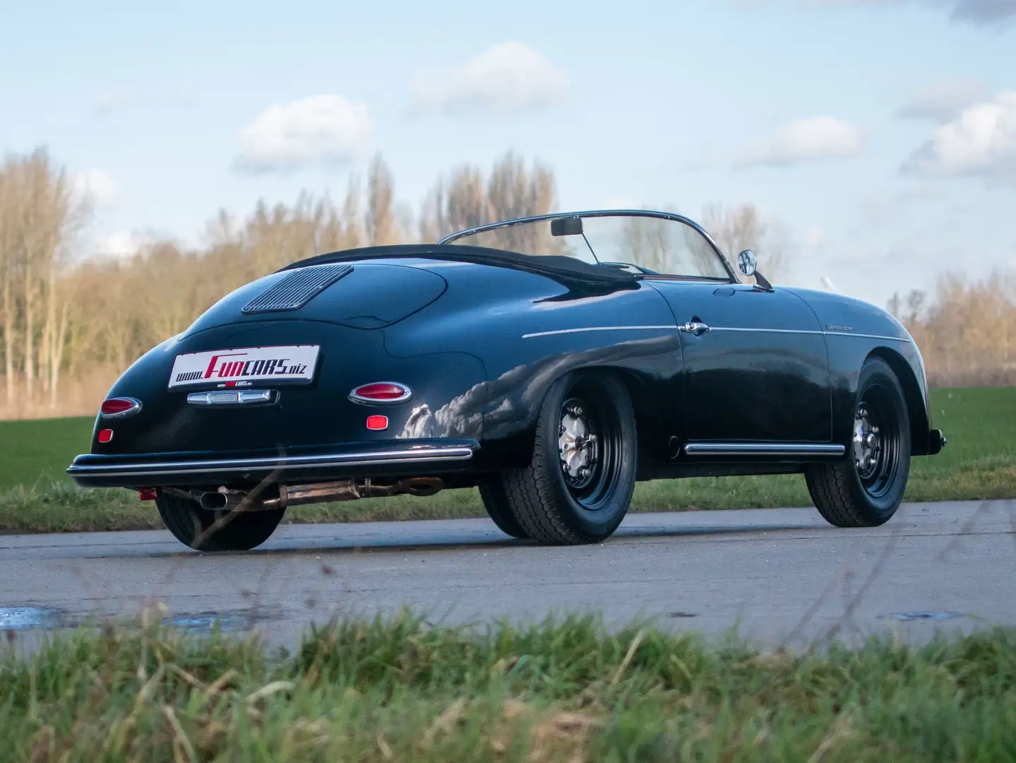 Porsche 356 Chamonix Speedster 1.9l (110hp) Чорний - 2