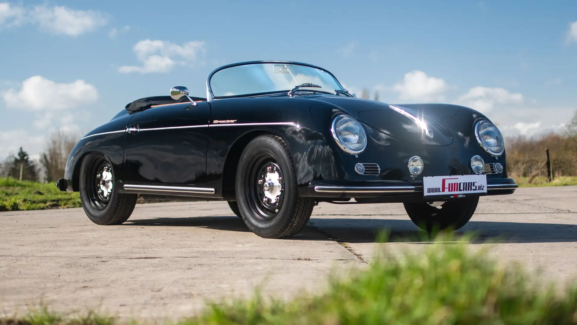 Porsche 356 Chamonix Speedster 1.9l (110hp) Чорний - 1