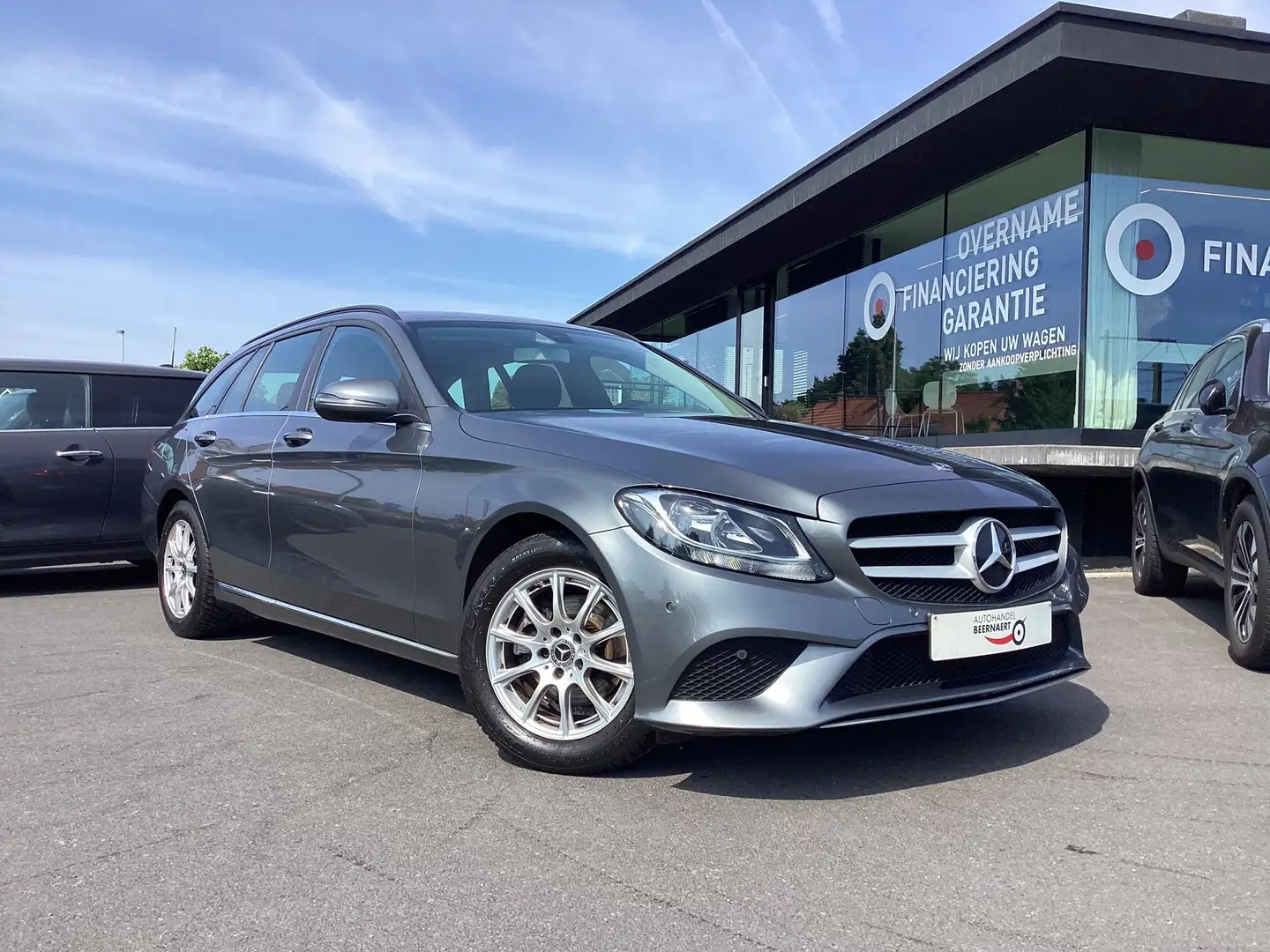 Mercedes-Benz C 160 1stEig/97000km/Navi/Cam&Pdc/Cruise/Alu/Sportzetels Grau - 1