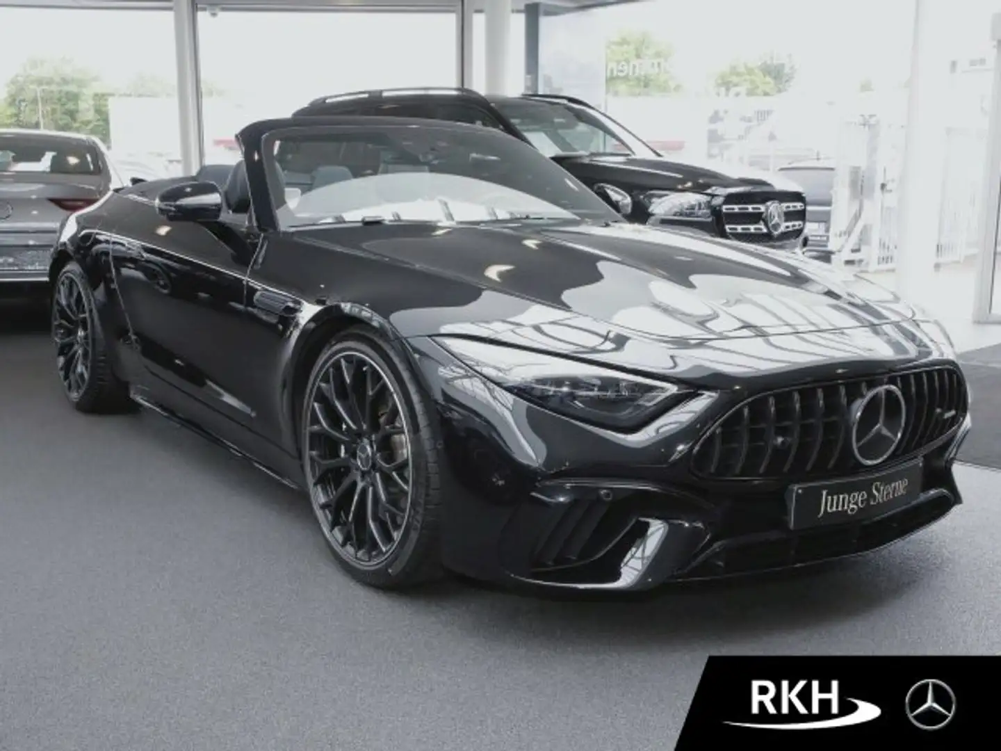 Mercedes-Benz SL 55 AMG AMG SL 55 4M+ Night/Distr./360°/Memory/Head-Up Zwart - 2