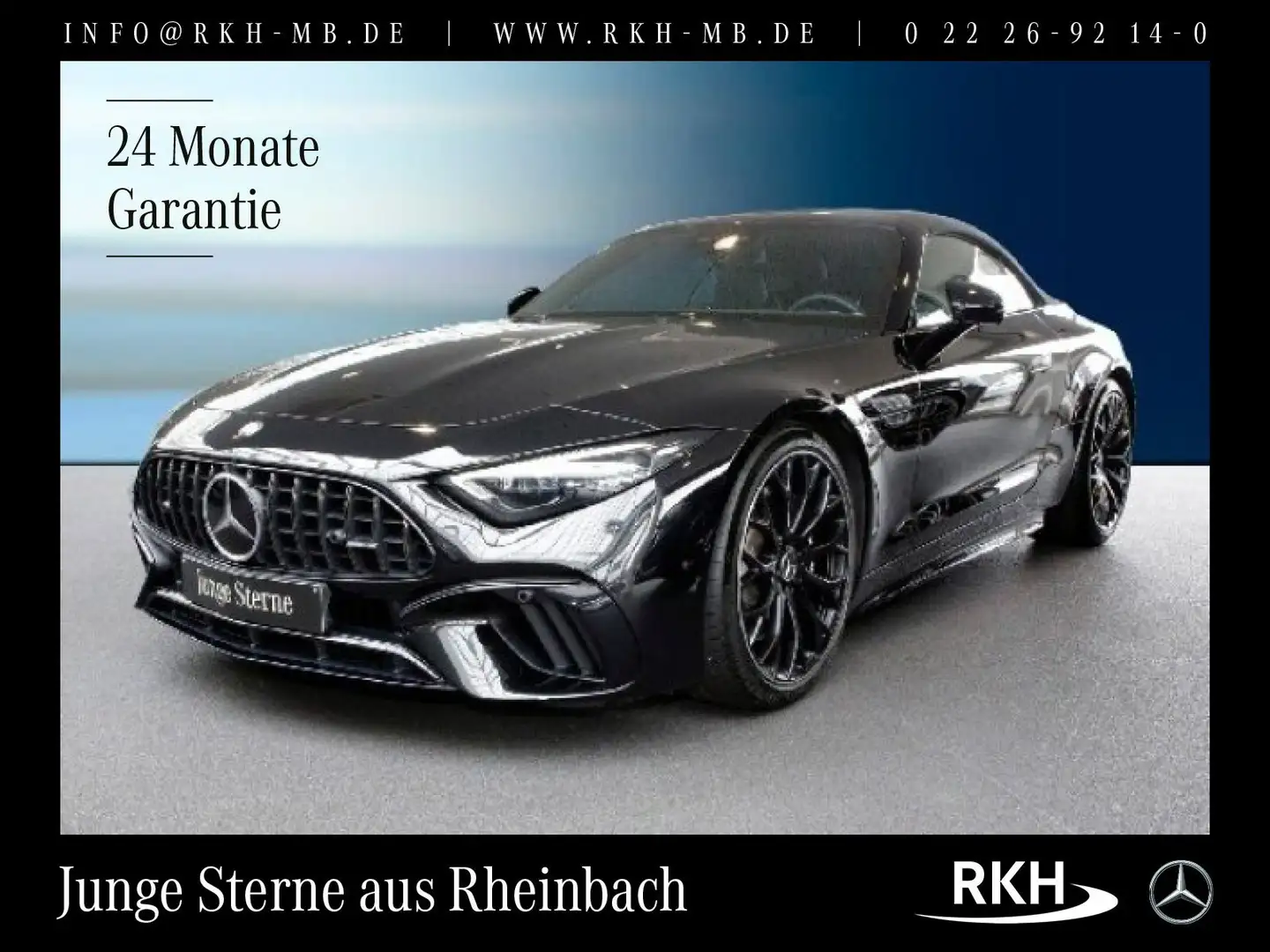Mercedes-Benz SL 55 AMG AMG SL 55 4M+ Night/Distr./360°/Memory/Head-Up Чорний - 1