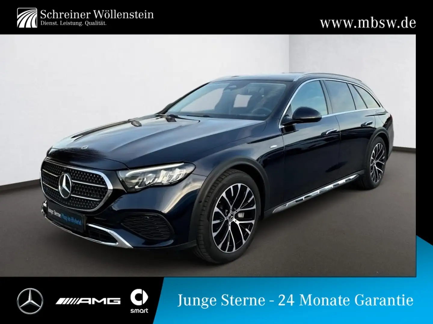 Mercedes-Benz E 300 de 4M T All-Terrain AHK*AIR*4xShz*KGo*DIST Blau - 1