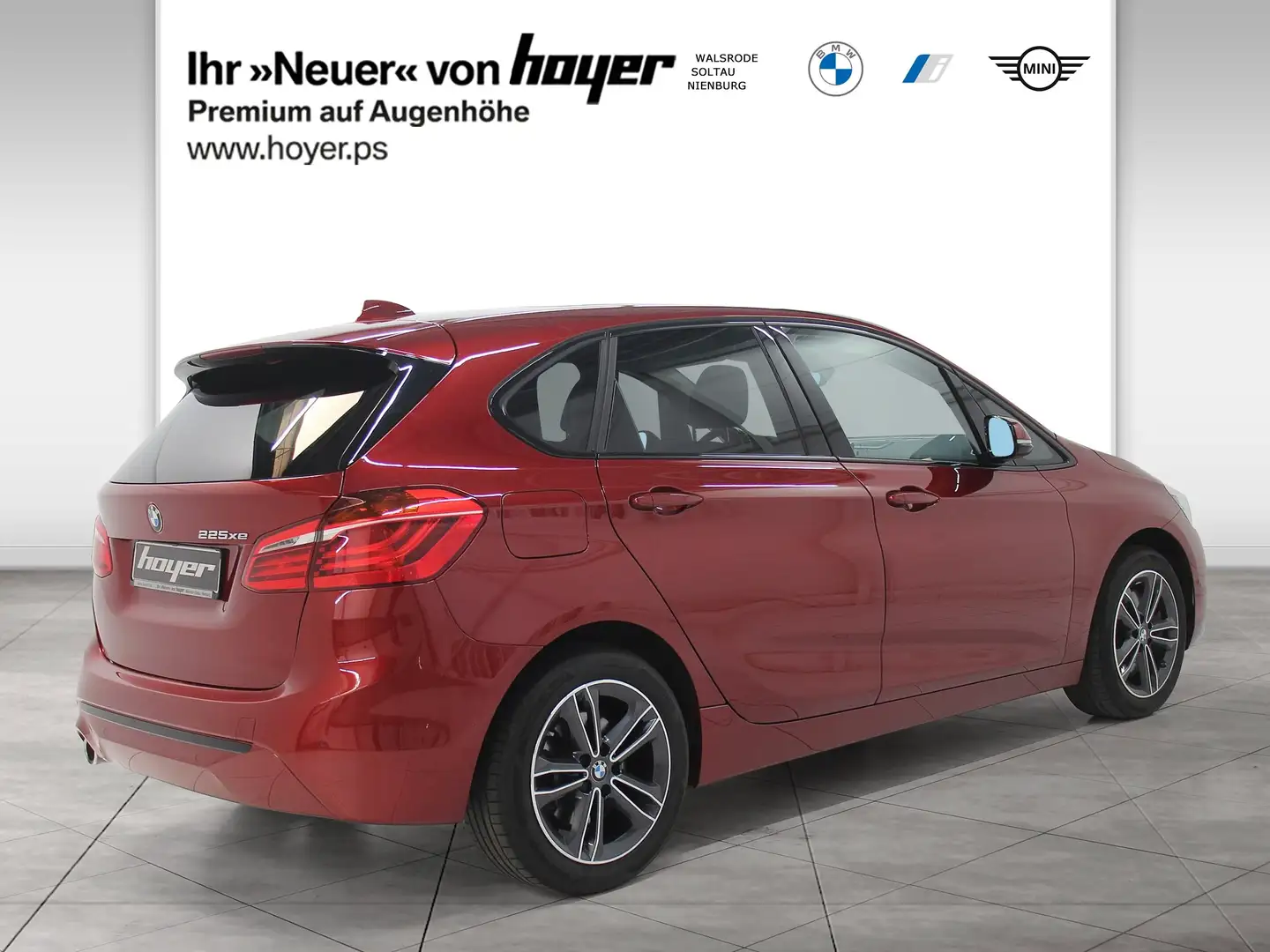 BMW 225 xe iPerformance Active Tourer Sport Line DAB Red - 2