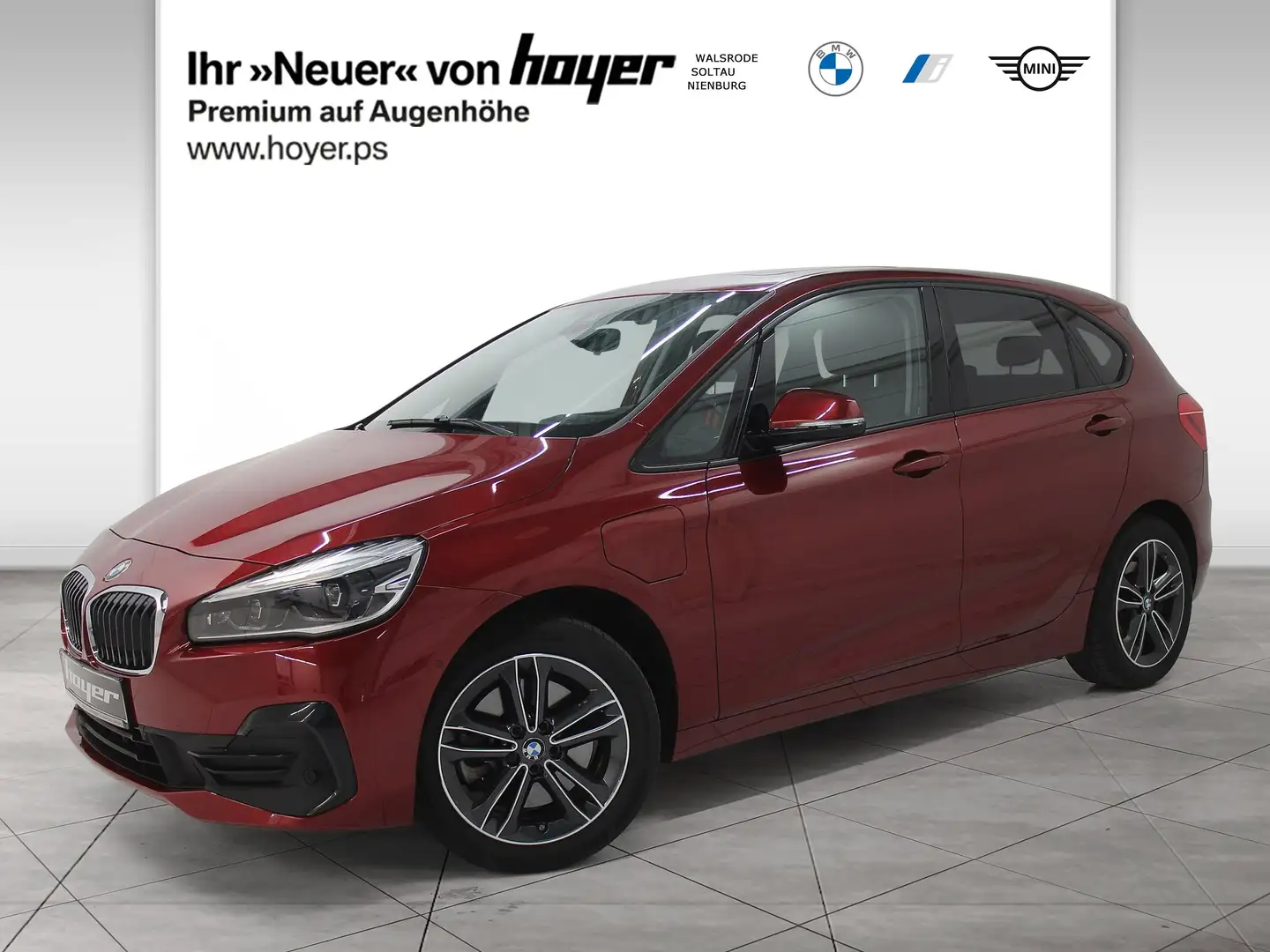 BMW 225 xe iPerformance Active Tourer Sport Line DAB Red - 1