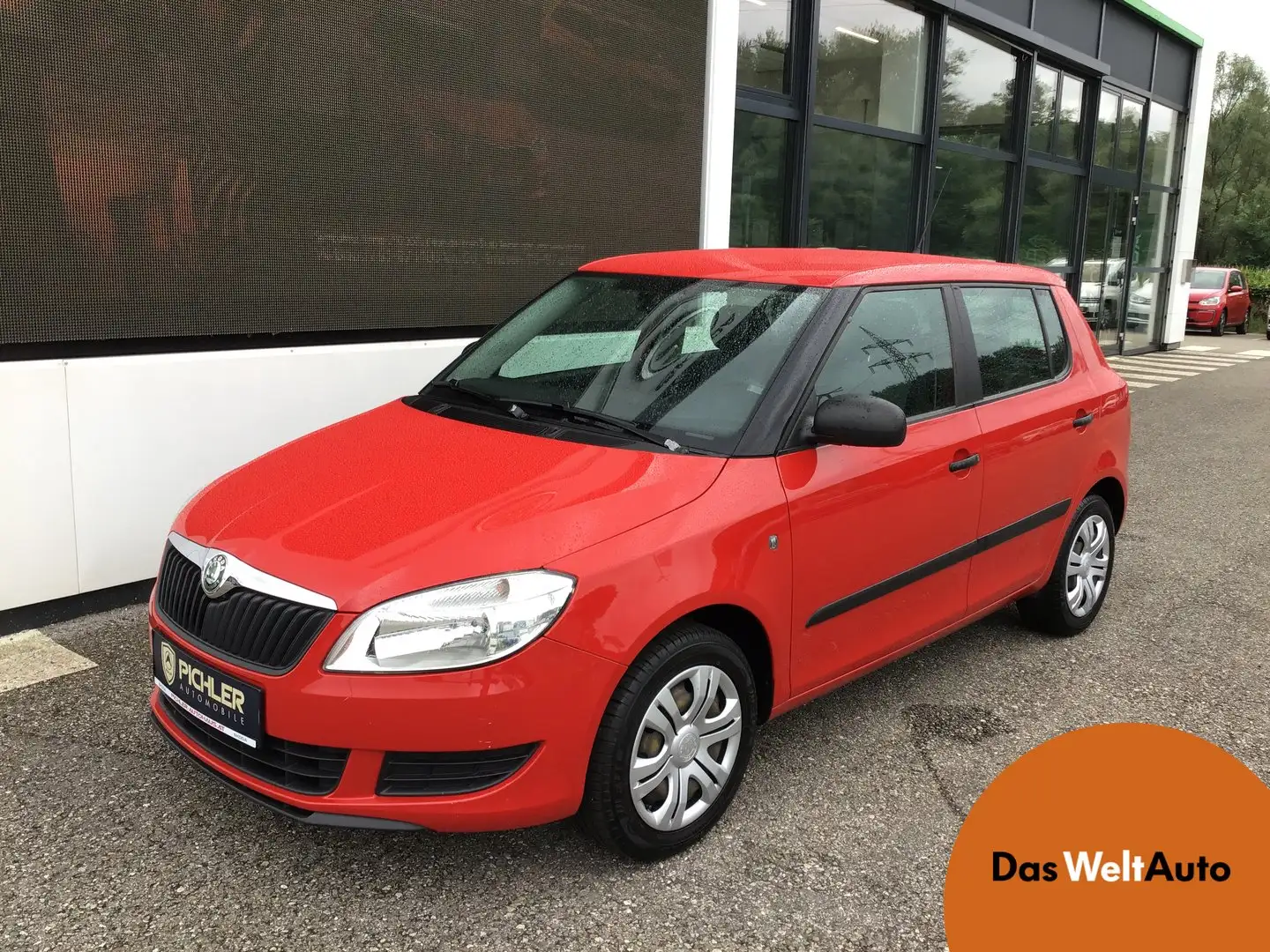 Skoda Fabia Active Clever-Paket Piros - 1