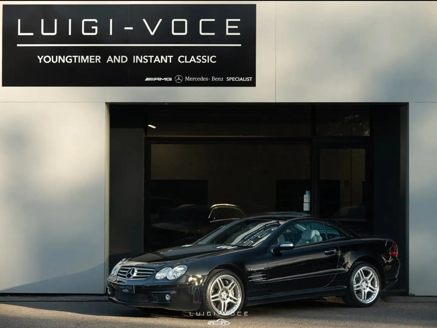 Mercedes-Benz SL 55 AMG 500CV ASI PERFORMANCE P30 Zwart - 1