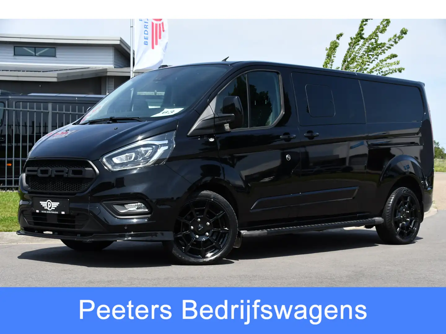 Ford Transit Custom 300 2.0 TDCI L2H1 DC Black Edition Camera, Adaptie Zwart - 1