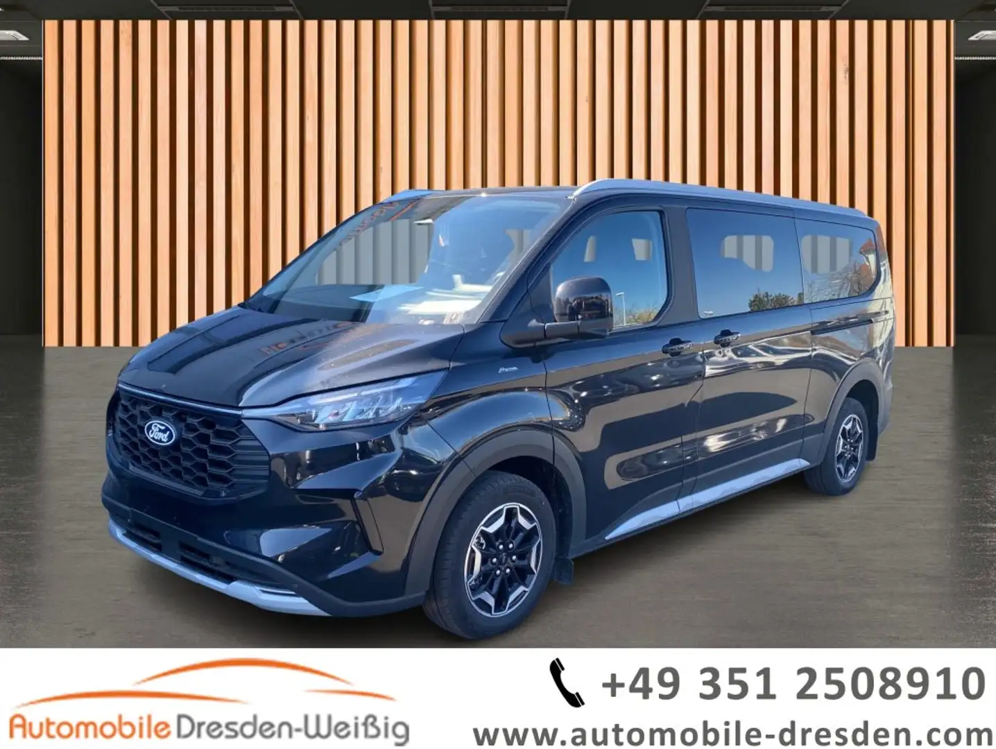 Ford Tourneo Custom 320 L2 AWD Active*Navi*ACC*AHK* Schwarz - 1