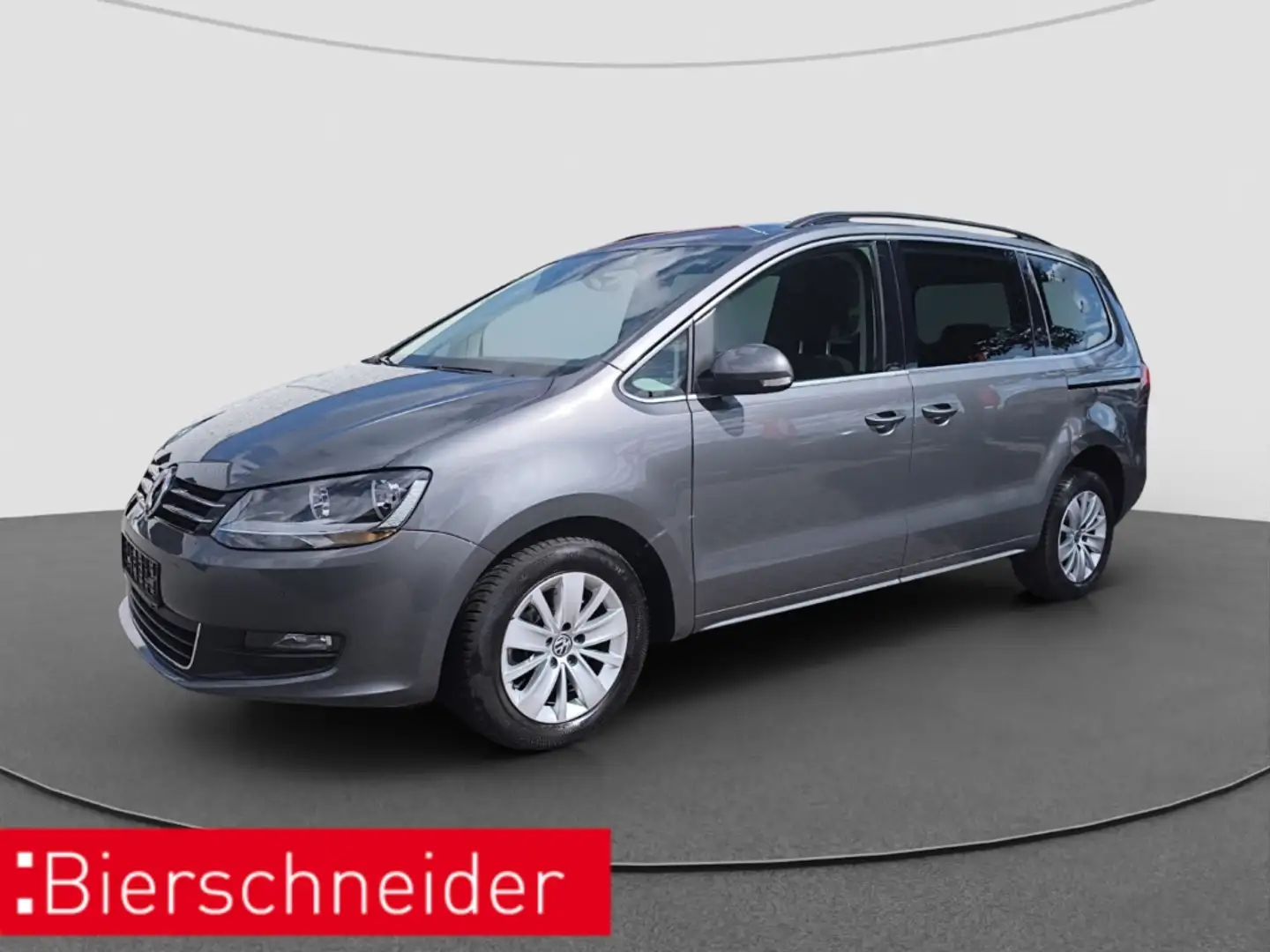 Volkswagen Sharan 2.0 TDI DSG Comfortline NAVI PDC KLIMAAUT Gris - 1