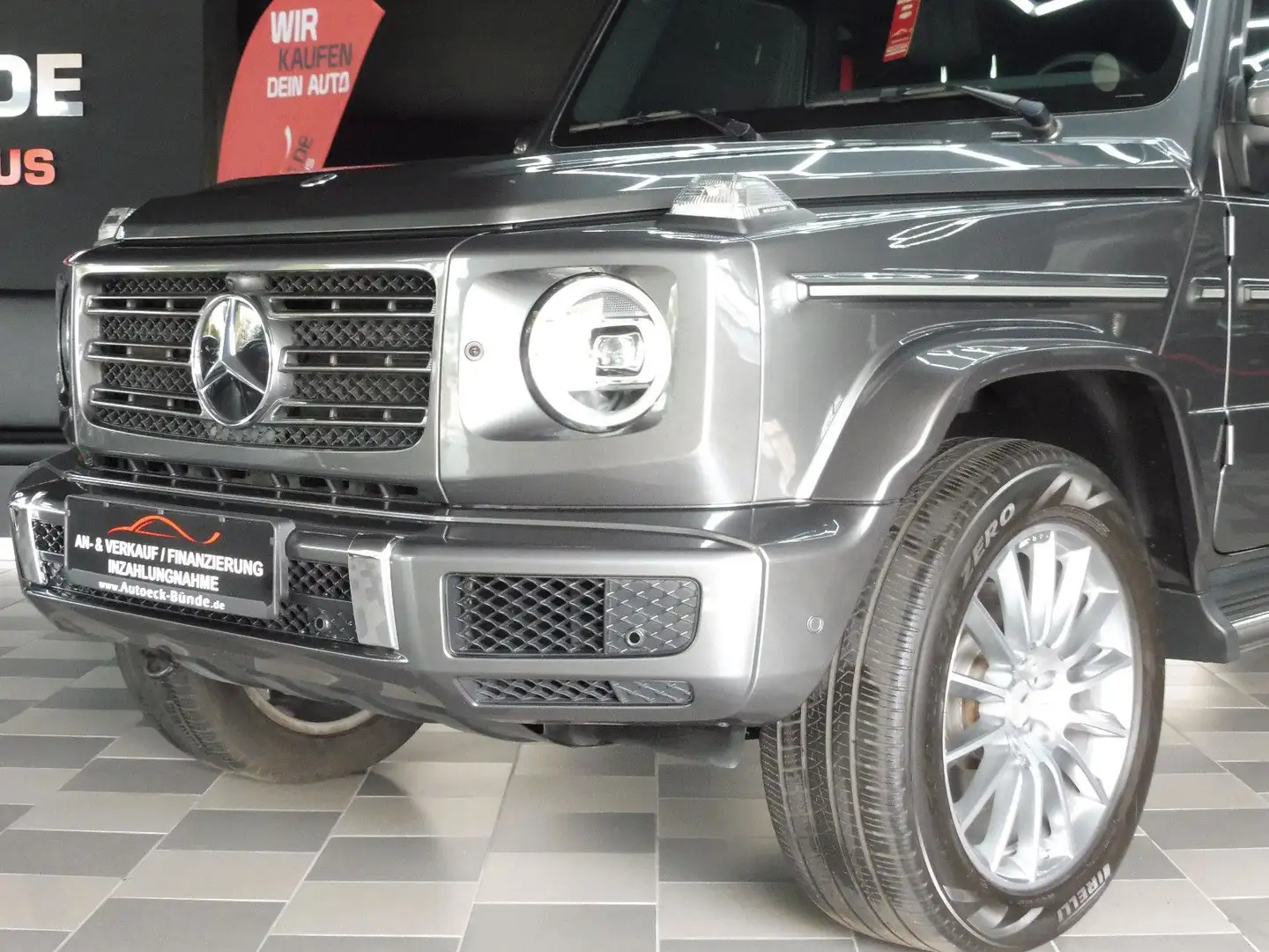 Mercedes-Benz G 350 d AMG-Line/Widescreen/360° Kam/1.Hand/BRD Grijs - 1