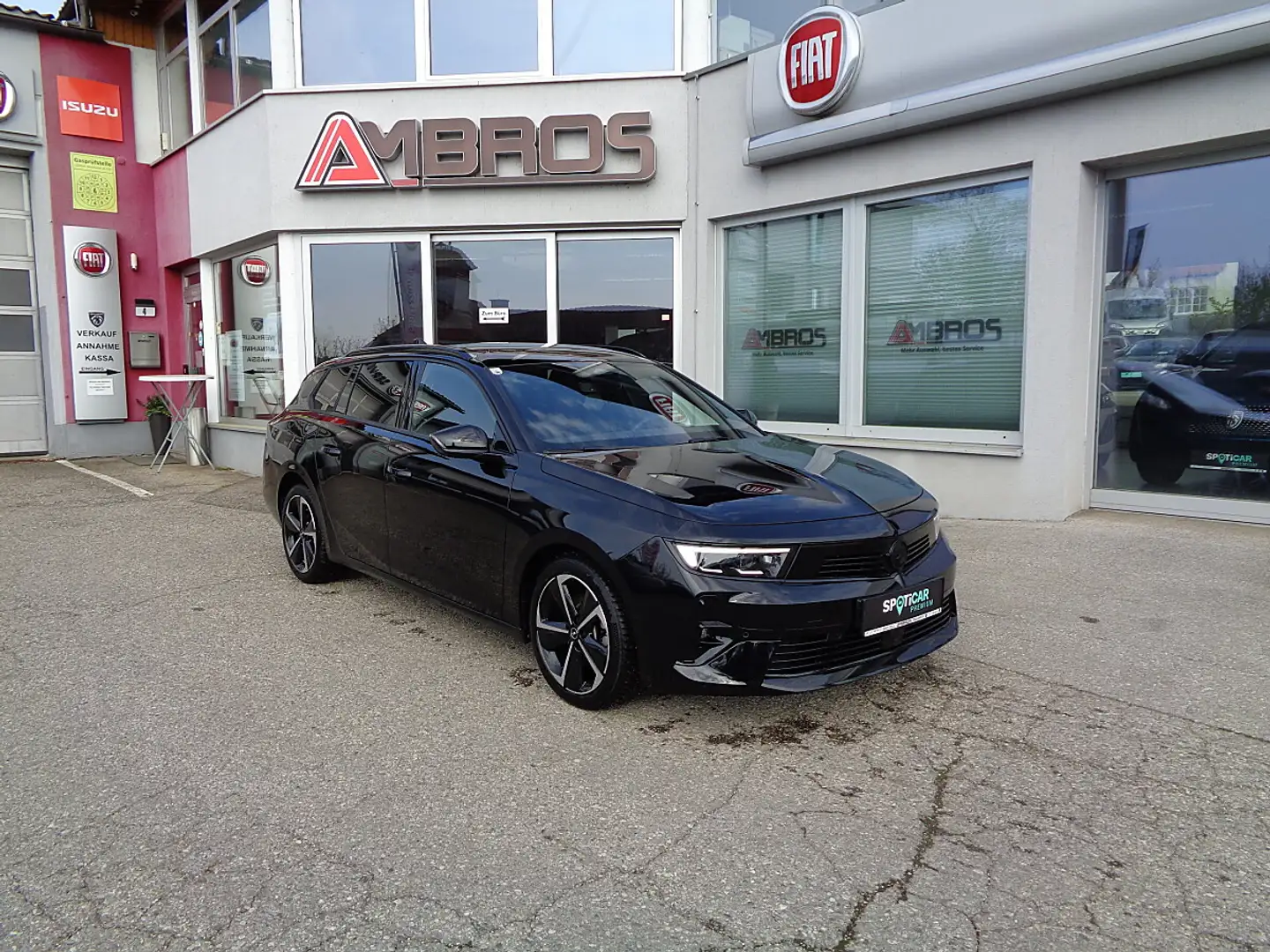 Opel Astra ST 1,5 CDTI GS 8-Gang AT-NAPPA LEDER-MASSAGE-SI... Schwarz - 1