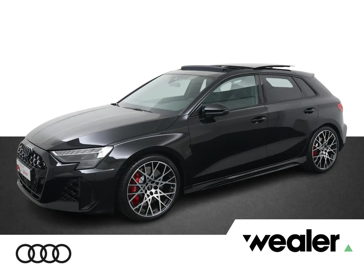 Audi RS3 Sportback 2.5 FSI 295 kW / 400 PK Zwart - 1