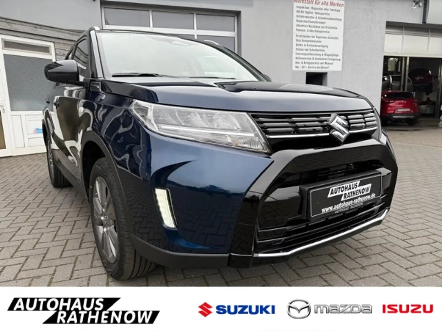 Suzuki Vitara 1.4 Mild-Hybrid Comfort Navi LED*Tempomat*Klimaaut Bleu - 1