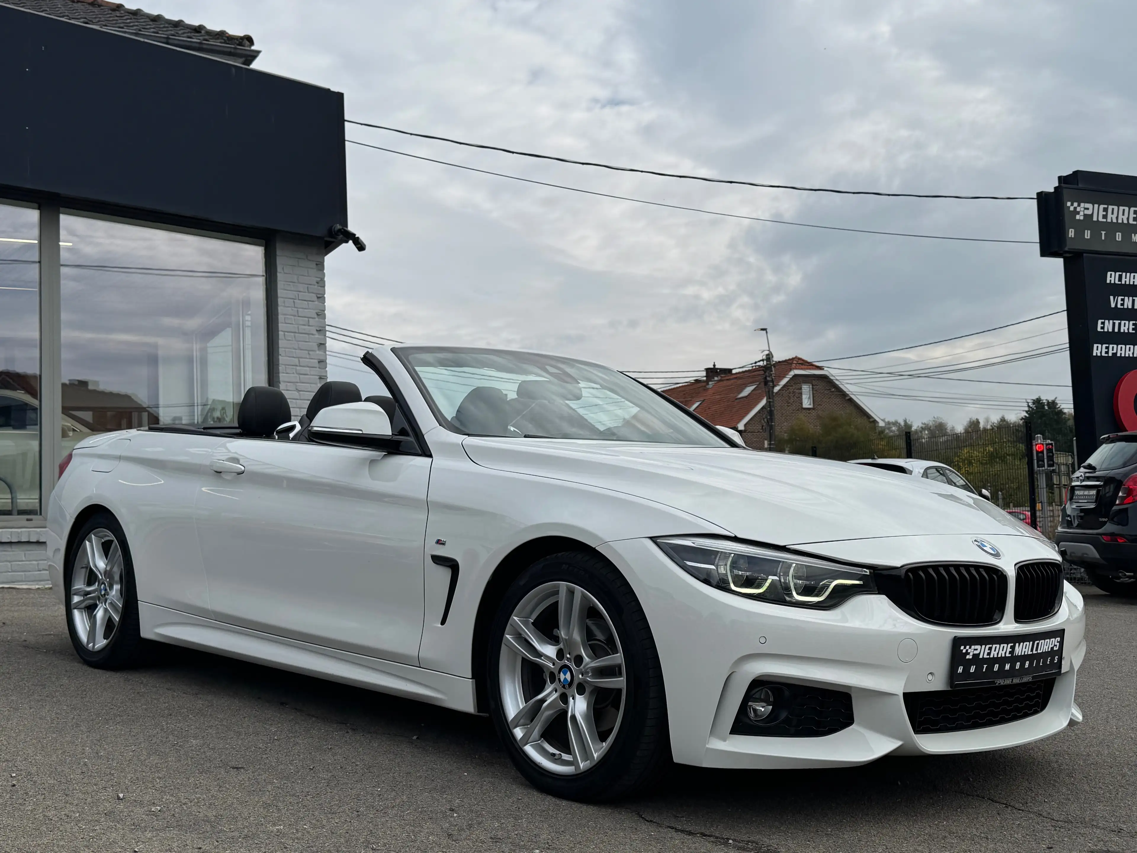 BMW 420 iA CABRIO PACK M LCI / LED / HEAD UP / CUIR / NAV / HARMAN / GARANTIE — photo 4