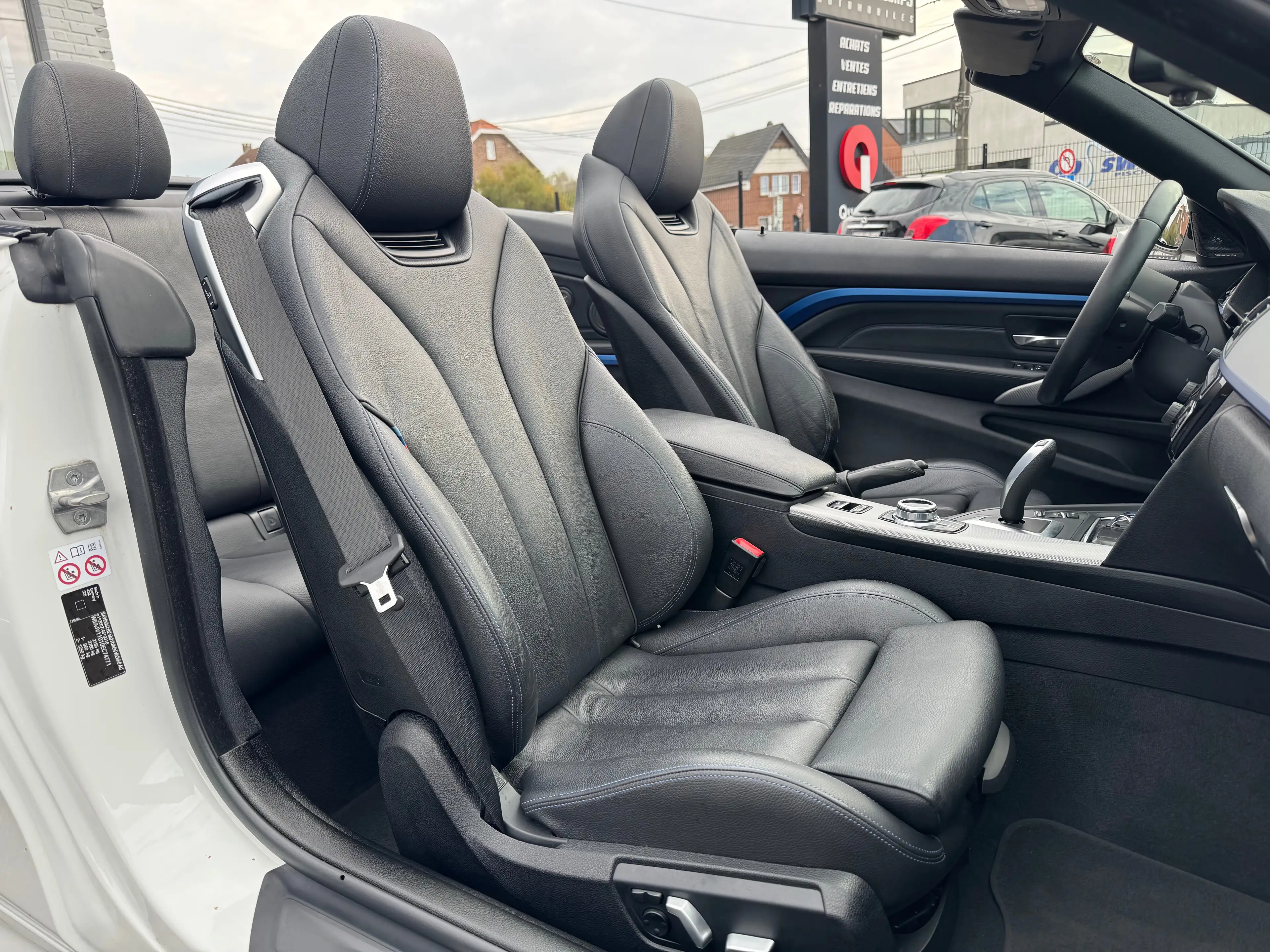 BMW 420 iA CABRIO PACK M LCI / LED / HEAD UP / CUIR / NAV / HARMAN / GARANTIE — photo 7