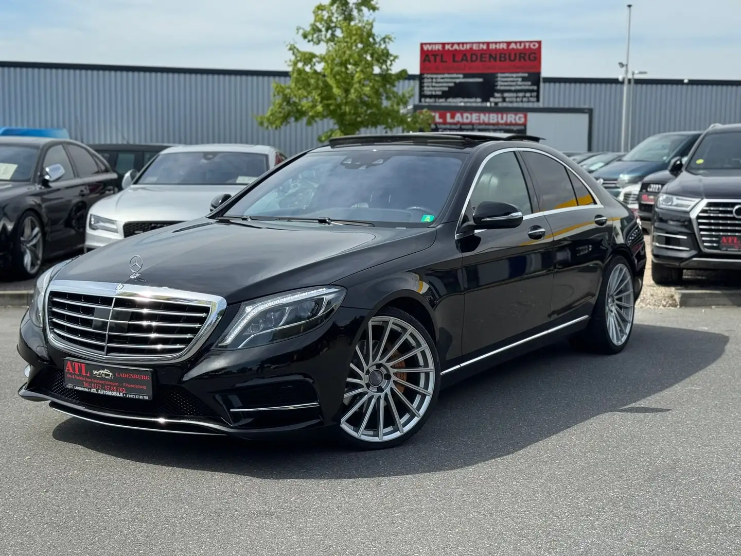 Mercedes-Benz S 350 S 350 Pano/Leder/El-Sitze hinten Motor 170TKM Zwart - 1