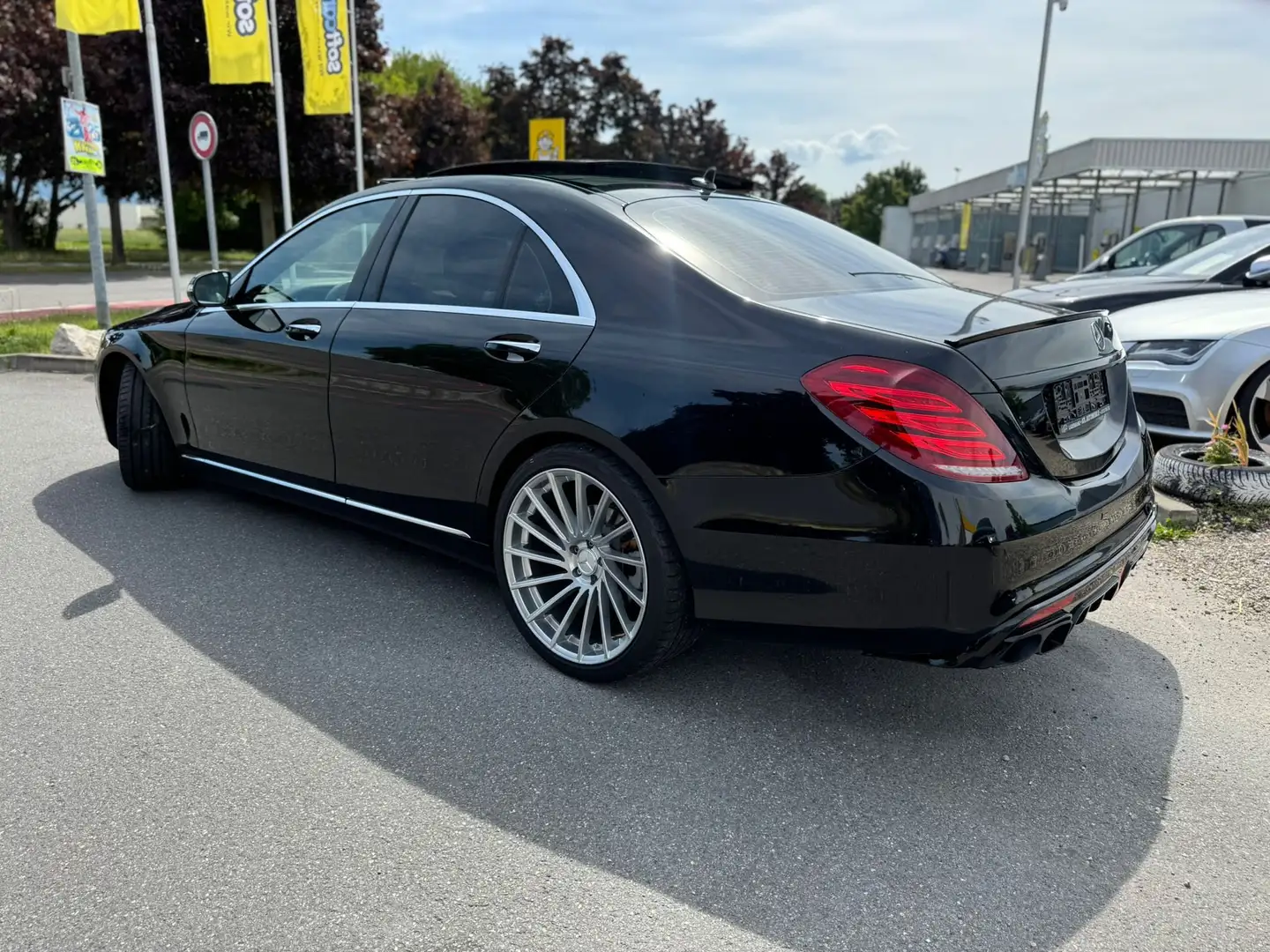 Mercedes-Benz S 350 S 350 Pano/Leder/El-Sitze hinten Motor 170TKM Zwart - 2
