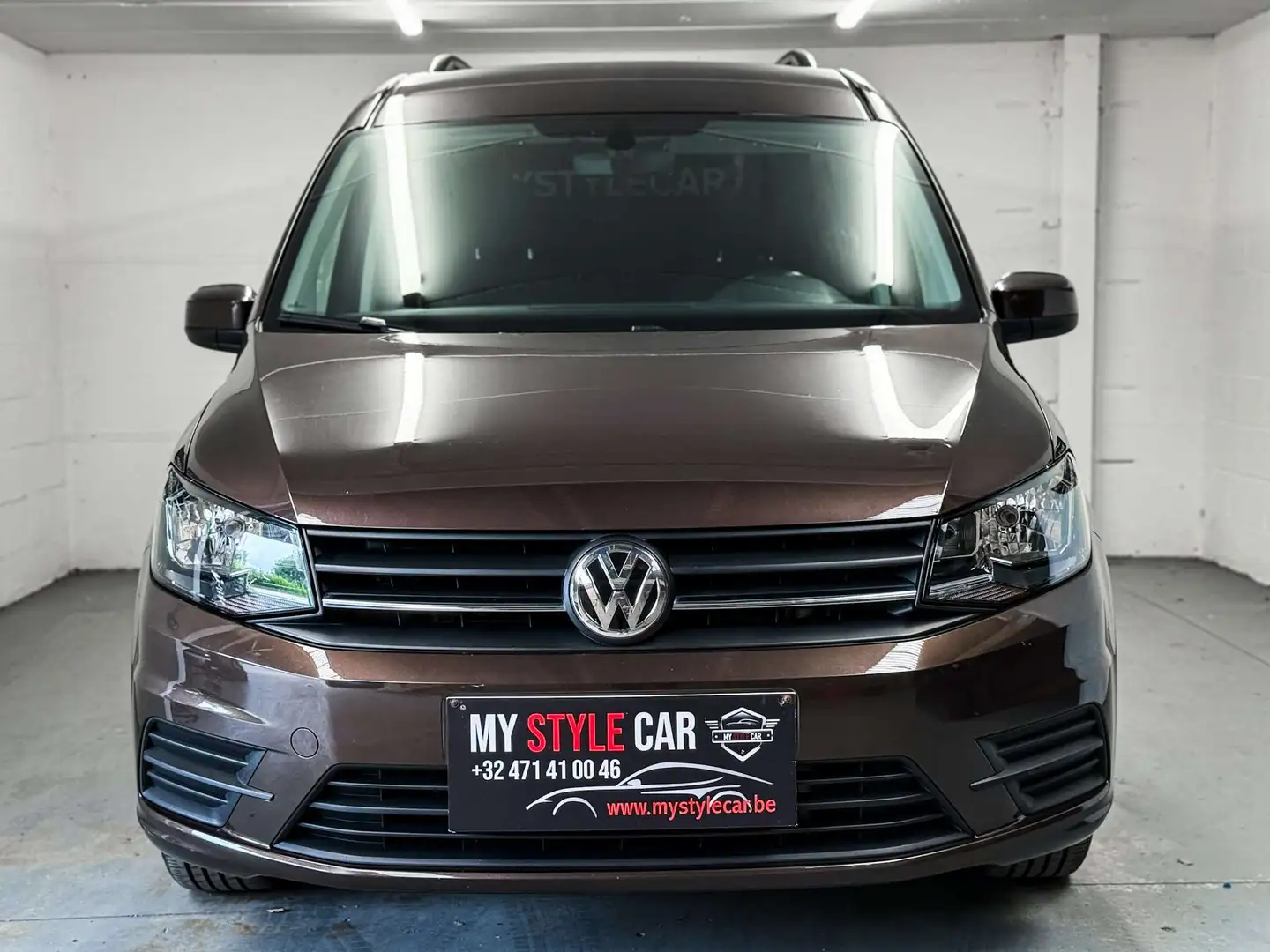 Volkswagen Caddy Caddy Maxi 2.0 TDi Maxi 7 places AUTOMATIQUE Brun - 2