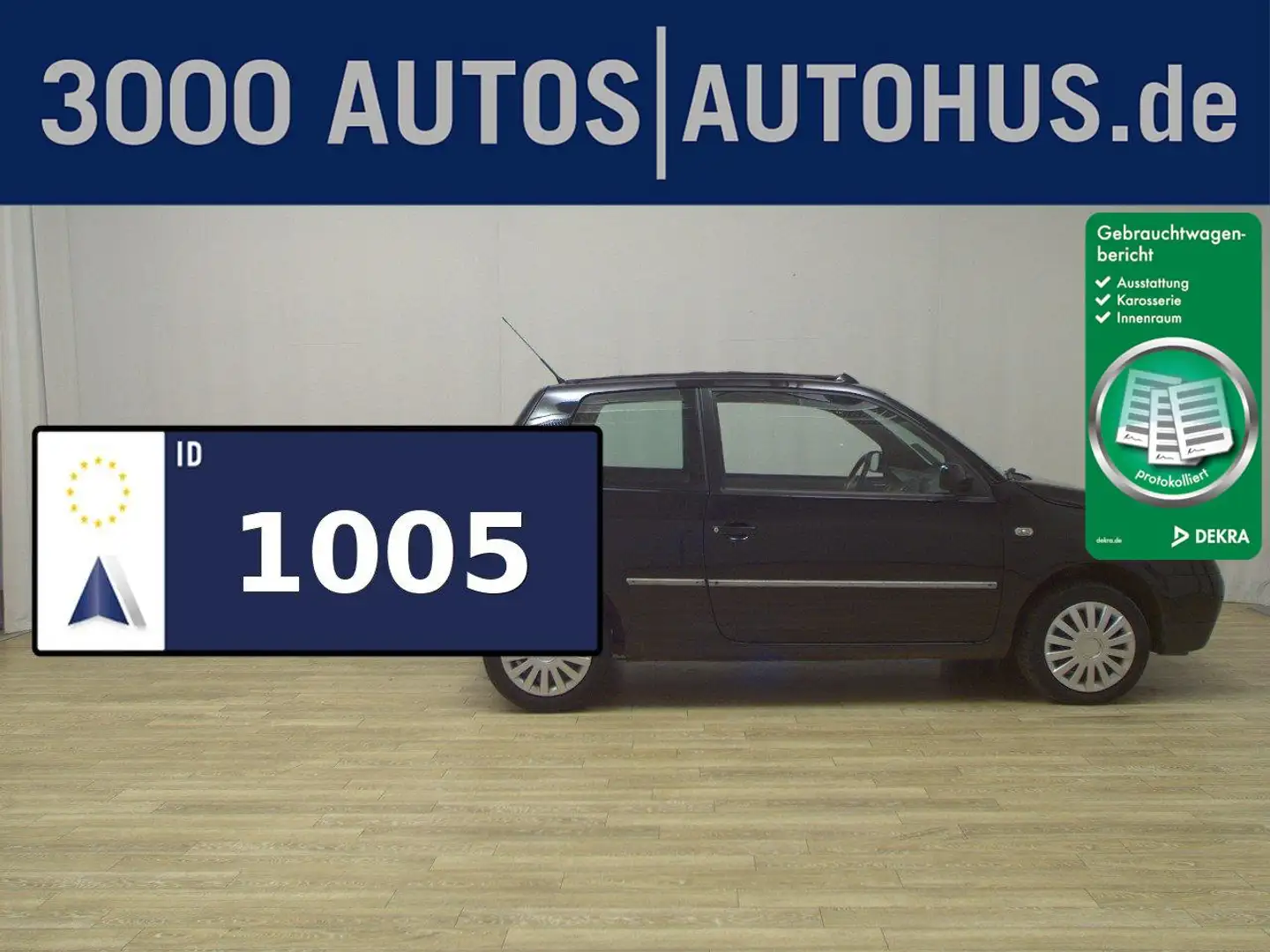 Volkswagen Lupo 1.0 Radio ABS Schwarz - 1
