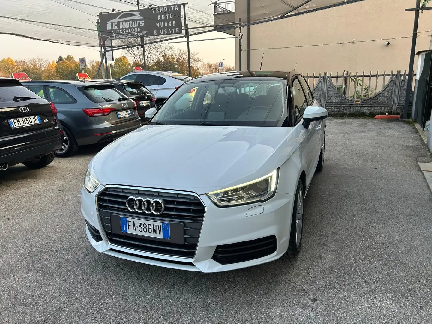 Audi A1 SPB 1.4 TDI 90CV Ultra - OK NEOPATENTATI Blanc - 1