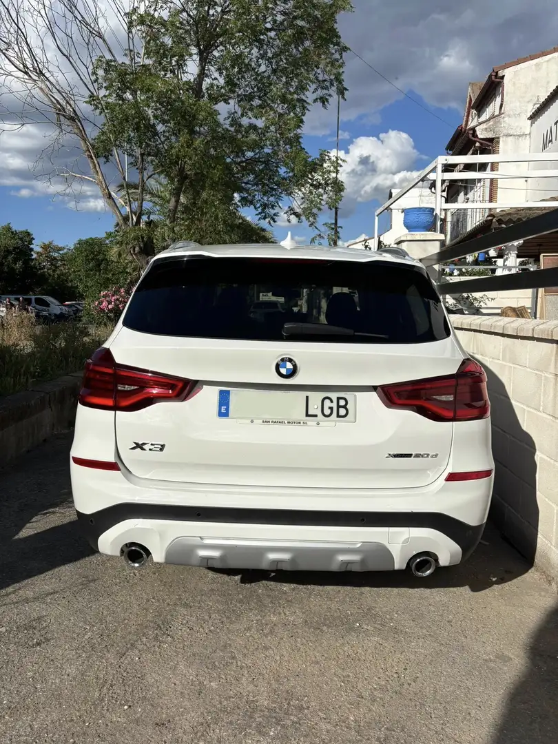 BMW X3 xDrive 20dA Blanco - 2