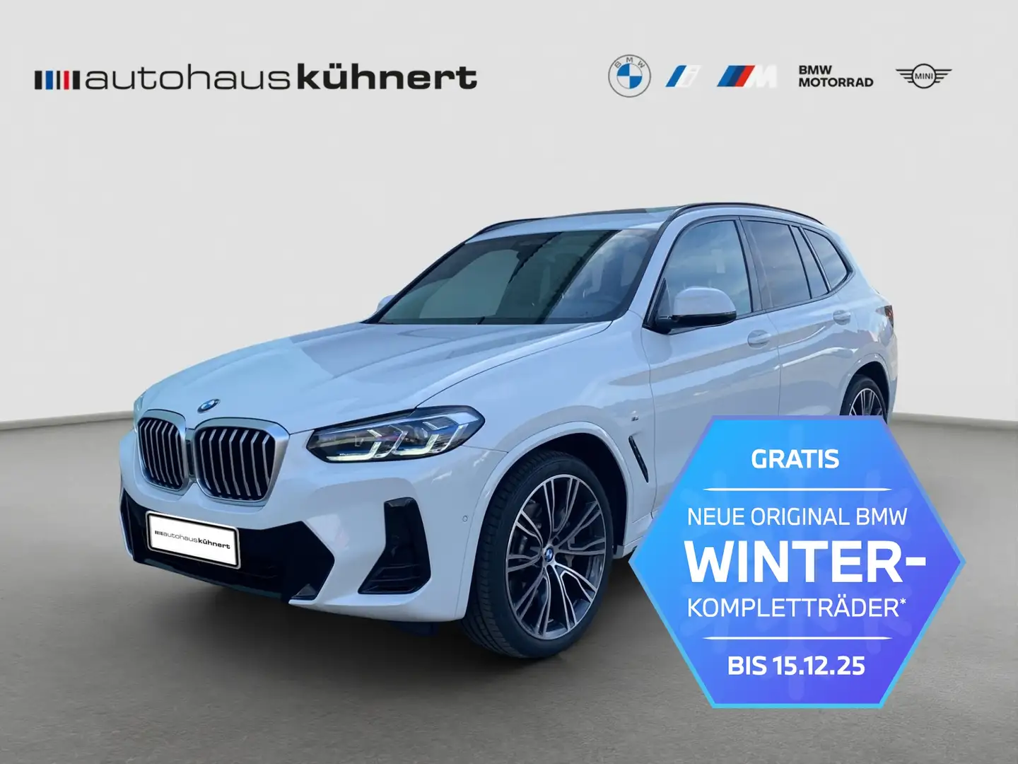 BMW X3 xDrive30d ///M-Sport ACC Laser PanoSD SpurAss Weiß - 1