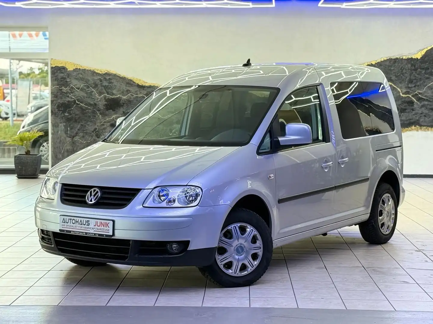Volkswagen Caddy -DSG-Behindertengerecht-Rampe Silber - 2