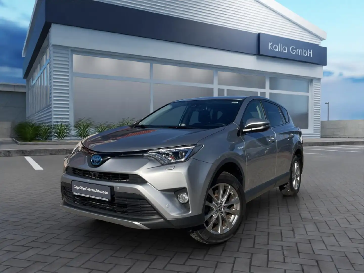 Toyota RAV 4 2.5 L HYBRID Team Deutschland *LED, KLIMAAUTOMATIK Argent - 1