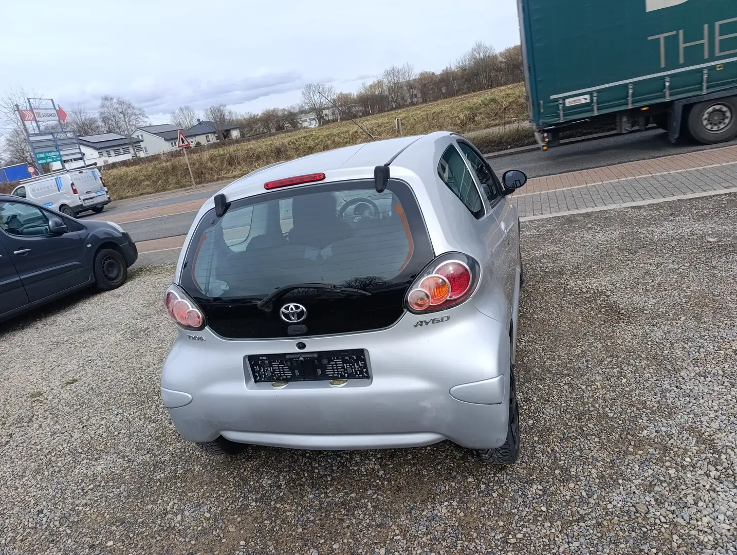 Toyota Aygo 1.0i VVT/GARANTIE12MOIS/CAR PASS/AIRCO Gris - 2
