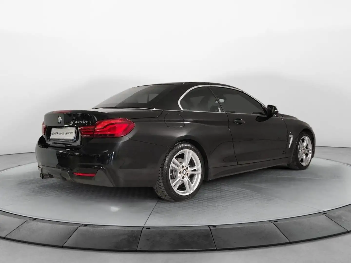 BMW 420 d Cabrio Msport Nero - 2