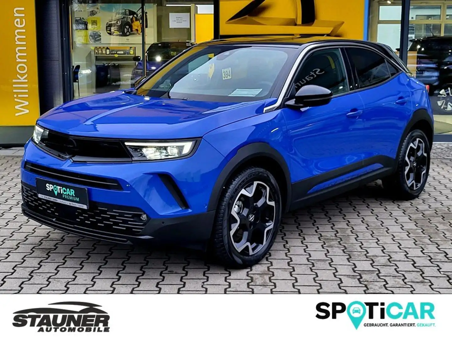 Opel Mokka Ultimate AT *R-KAMERA*NAVI*KEYLESS*TOTWINKEL*ACC* Blauw - 1