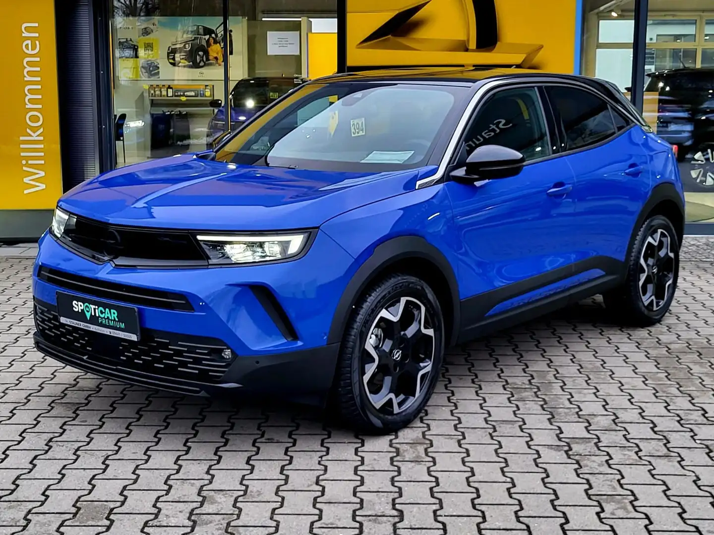 Opel Mokka Ultimate AT *R-KAMERA*NAVI*KEYLESS*TOTWINKEL*ACC* Blauw - 2