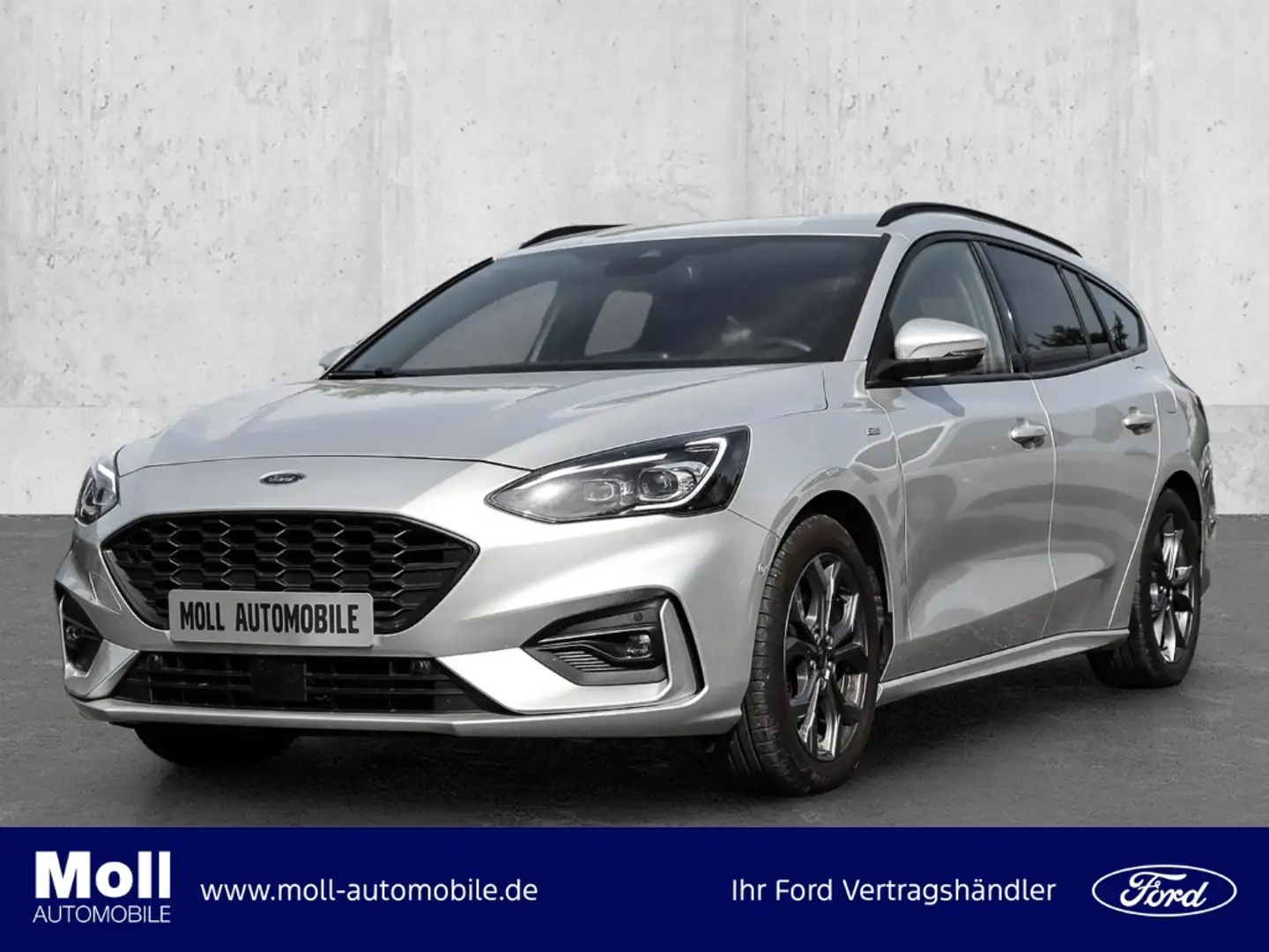 Ford Focus Turnier ST-Line X 1.5 EcoBoost EU6d StandHZG AHK-k Argent - 1
