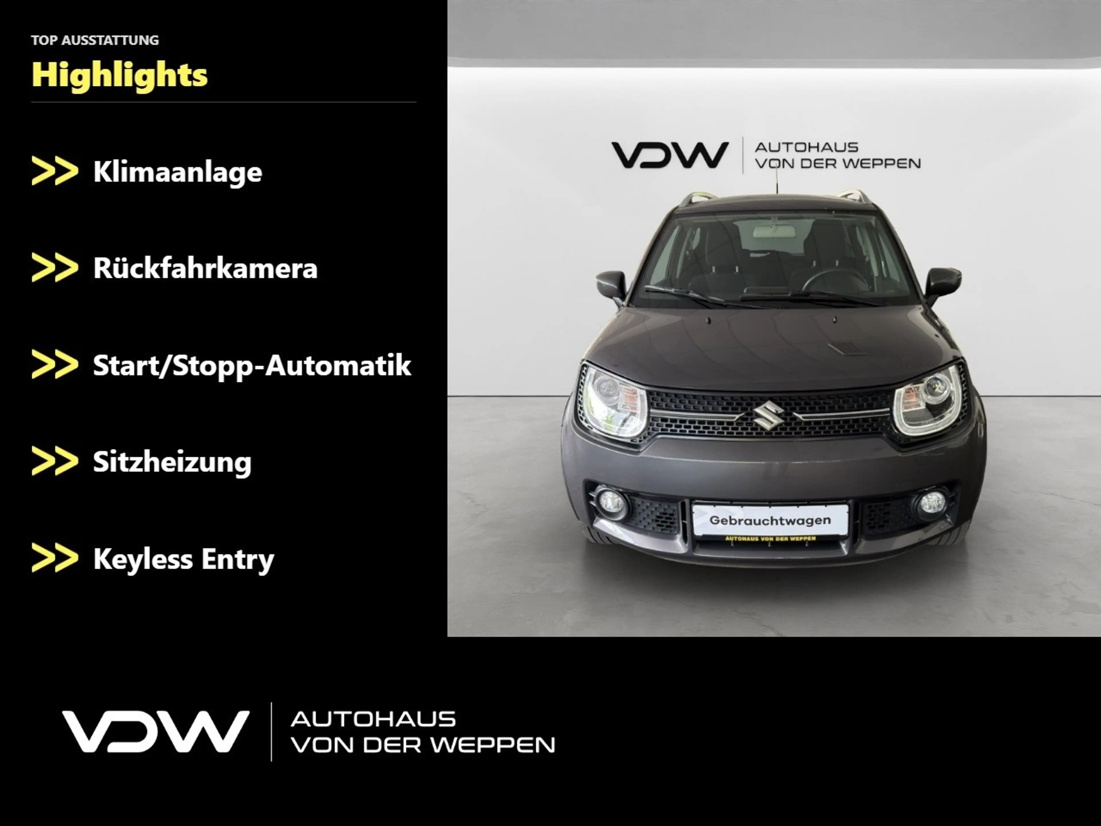 Suzuki Ignis LED KAMERA 2.Hand*** Klima Rückfahrkamera — photo 2