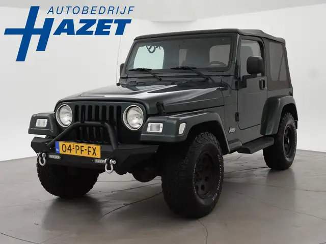 Jeep Wrangler 4.0i 6-CILINDER 4X4 SOFTTOP SAHARA | AIRCO | ALL T