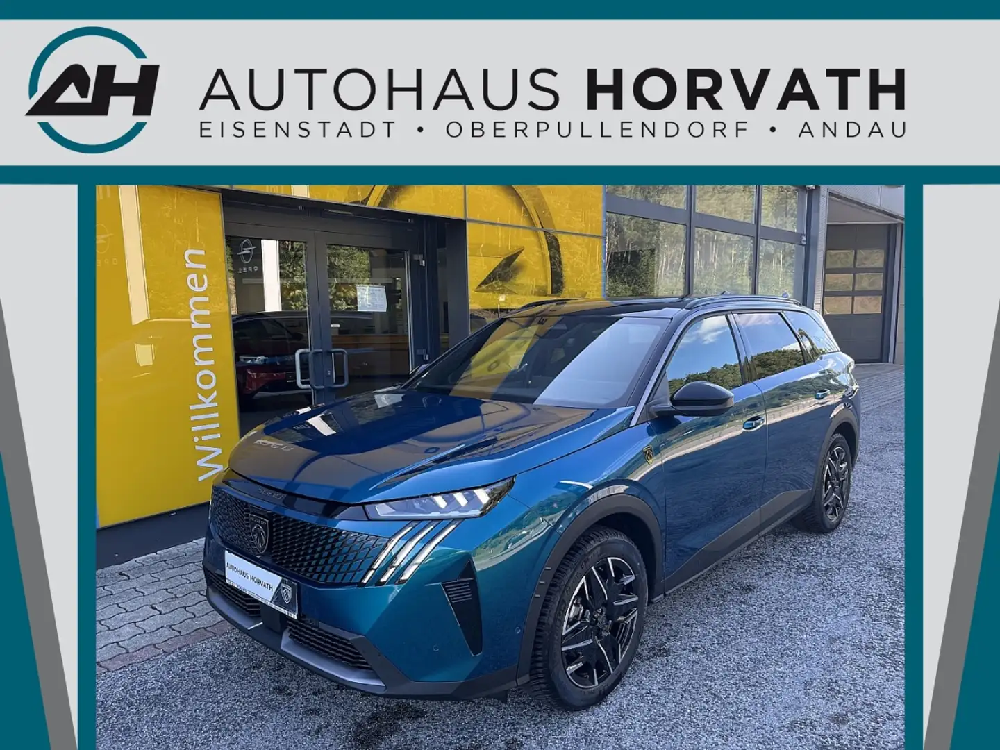 Peugeot 5008 mHEV 145 e-DCS6 GT Aut.!PIXELLED,NAVI,KAMERA,PA... Blau - 1