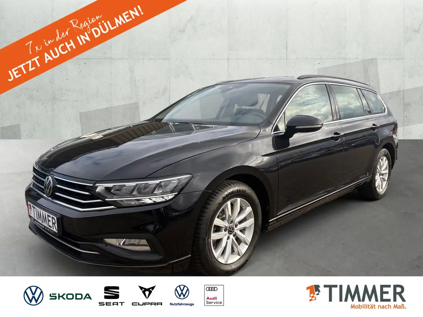 Volkswagen Passat Variant 2.0 TDI DSG BUSINESS *LED *ACC *RKAM *NAVI *SHZ * Schwarz - 1