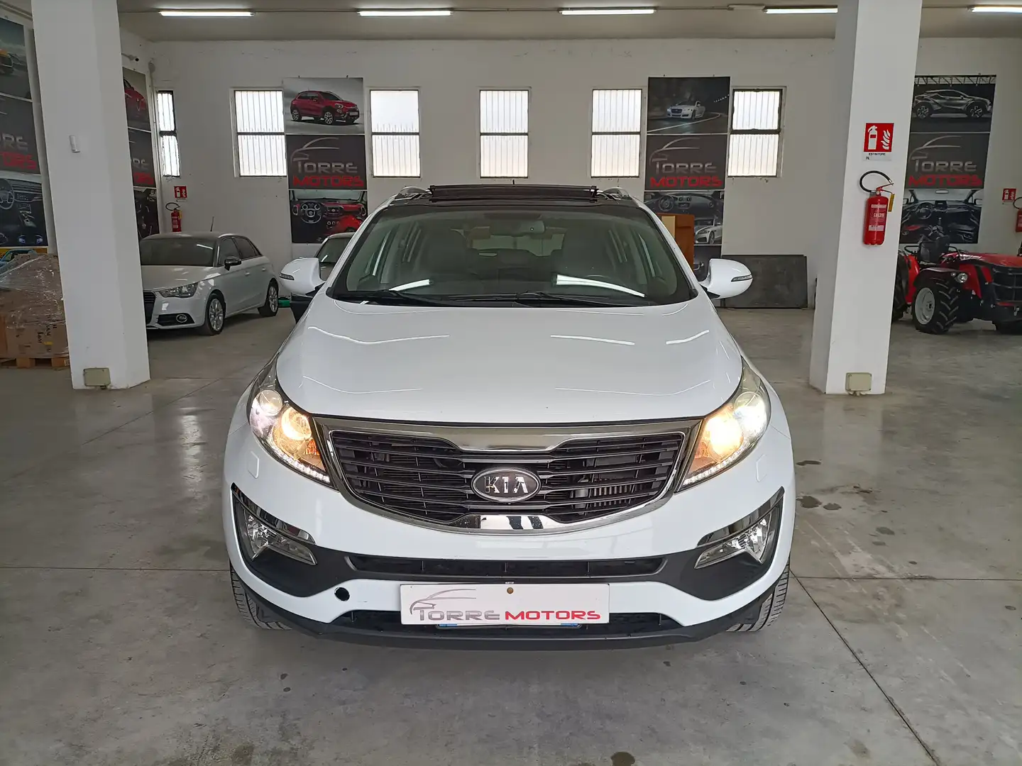 Kia Sportage Sportage III 2010 2.0 crdi Plus Awd Blanc - 2