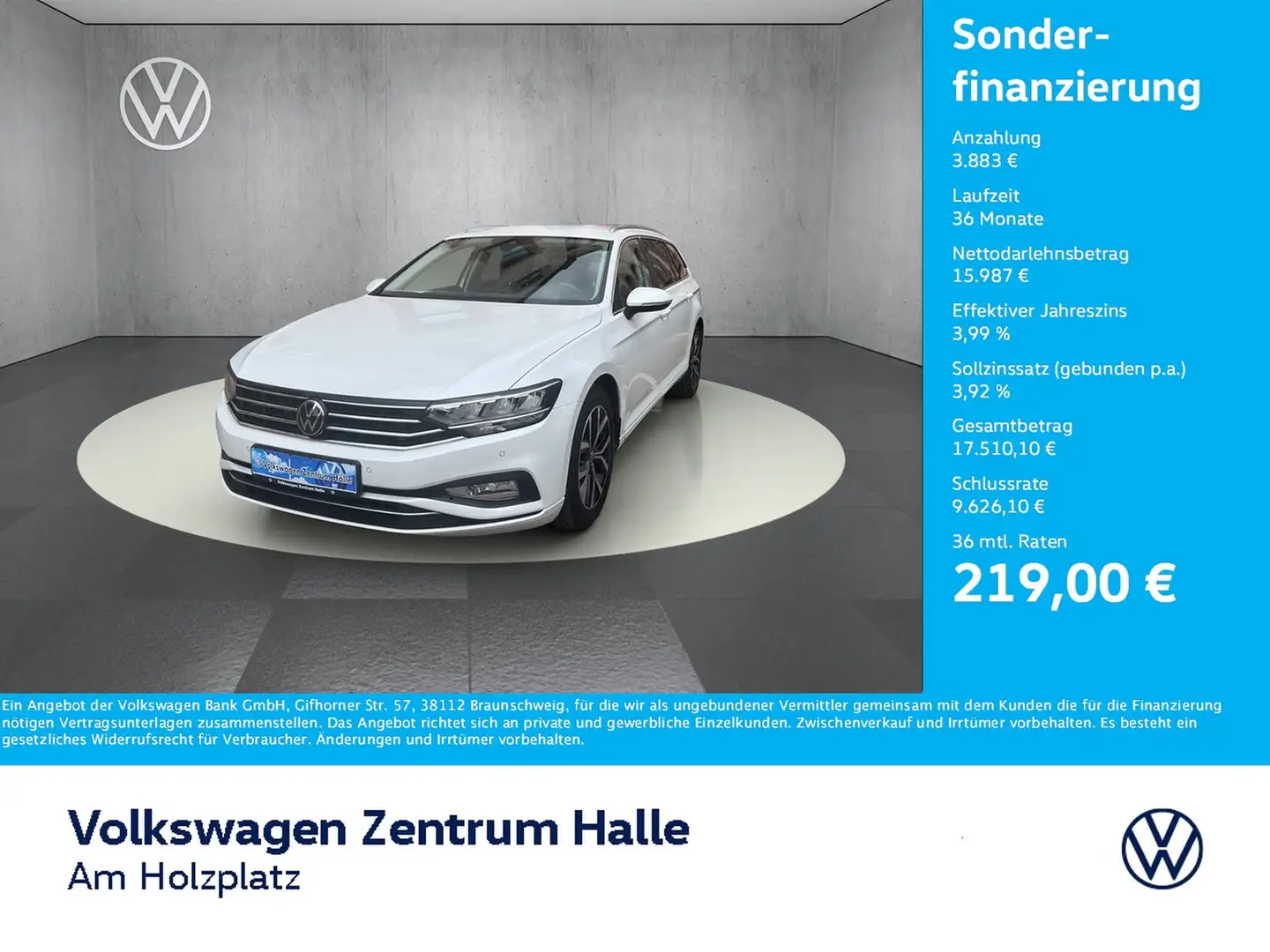 Volkswagen Passat Variant 1,5 l TSI OPF Business Blanco - 1