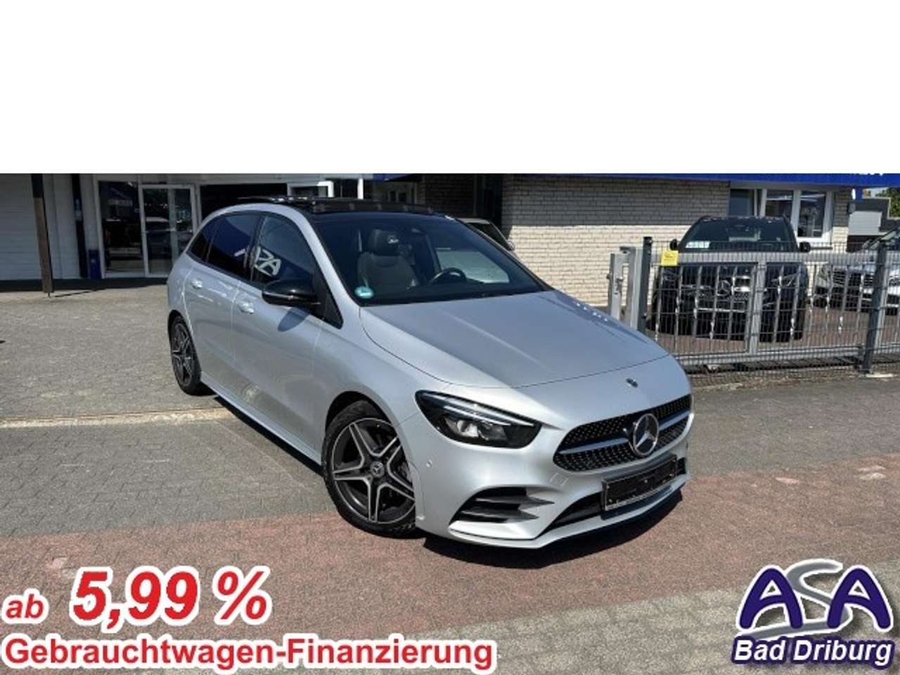 Mercedes-Benz-B 200-AMG Line+Standheizung+Pano+Night+Ganzjahresreifen