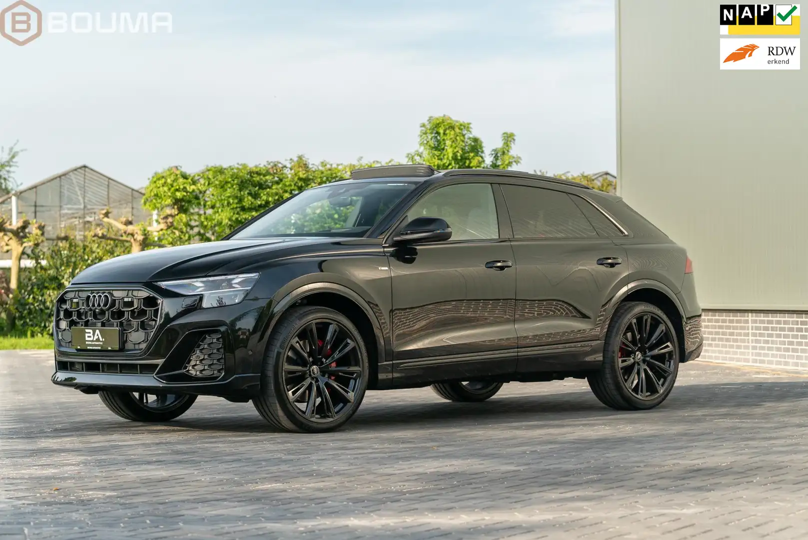 Audi Q8 50 TDI 286 PK S Line BLACK OPTIC FULL - 1