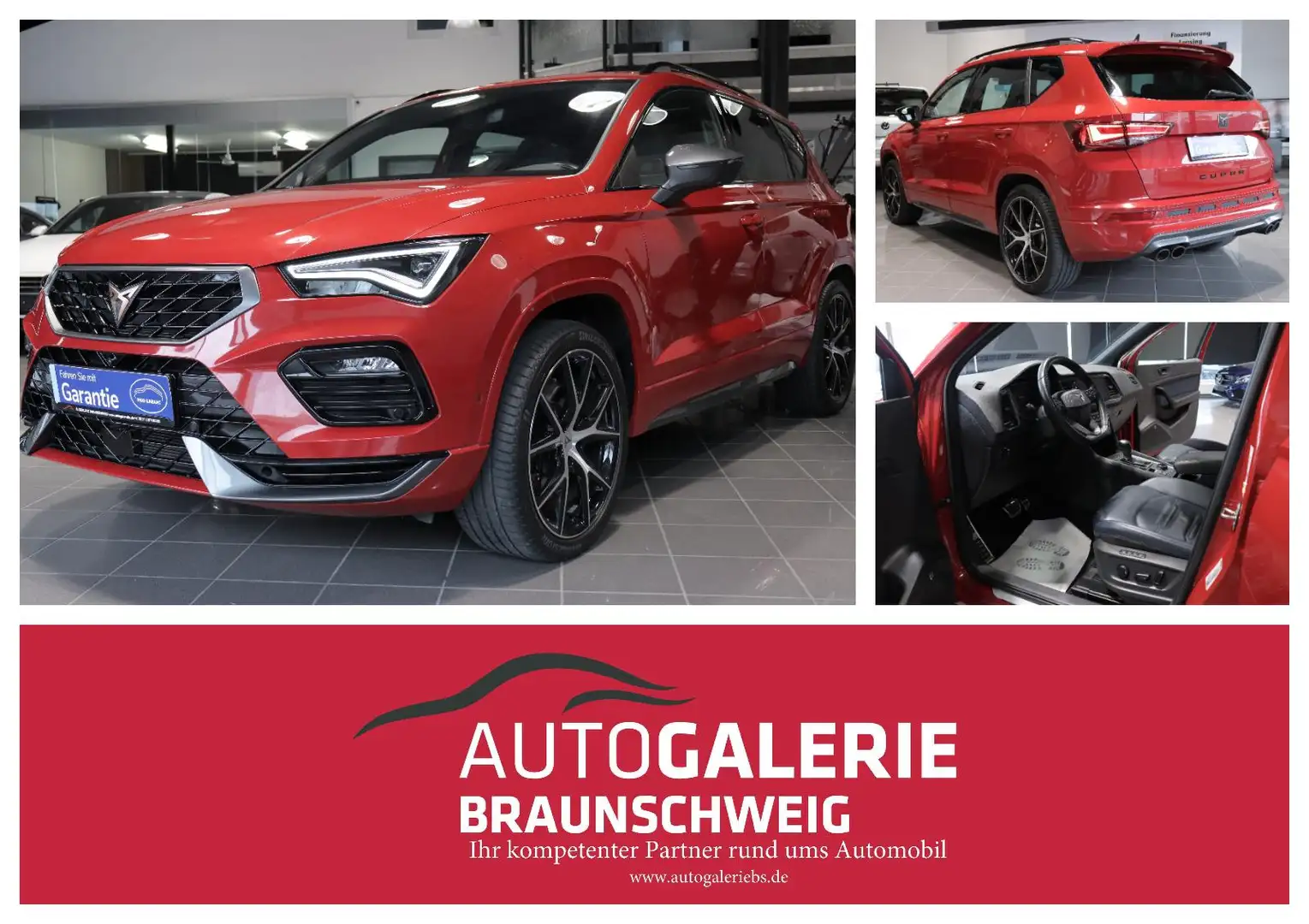 SEAT Ateca Cupra 2.0 TSI DSG 4Drive *PANO*ACC*LEDER* Rot - 1