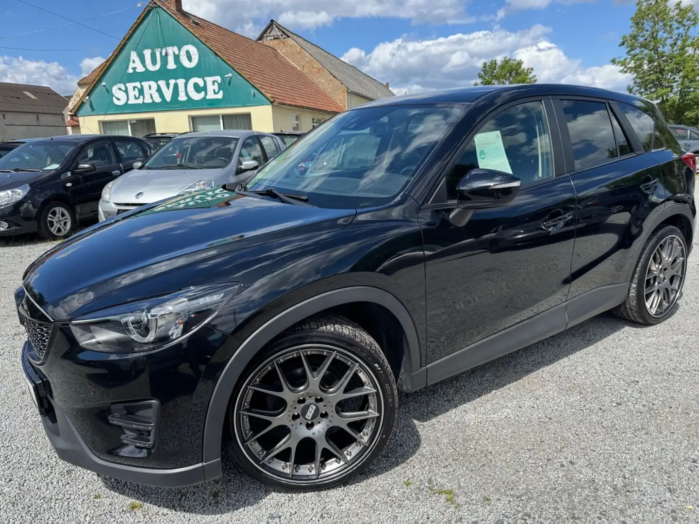 Mazda CX-5 Sports-Line 4x4 *Leder*Navi*Aut. *21" BBS* Schwarz - 1