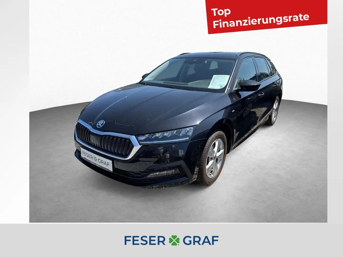 Skoda Octavia Combi Clever 2.0 TDI 6-Gang *KAMERA*LED Noir - 1