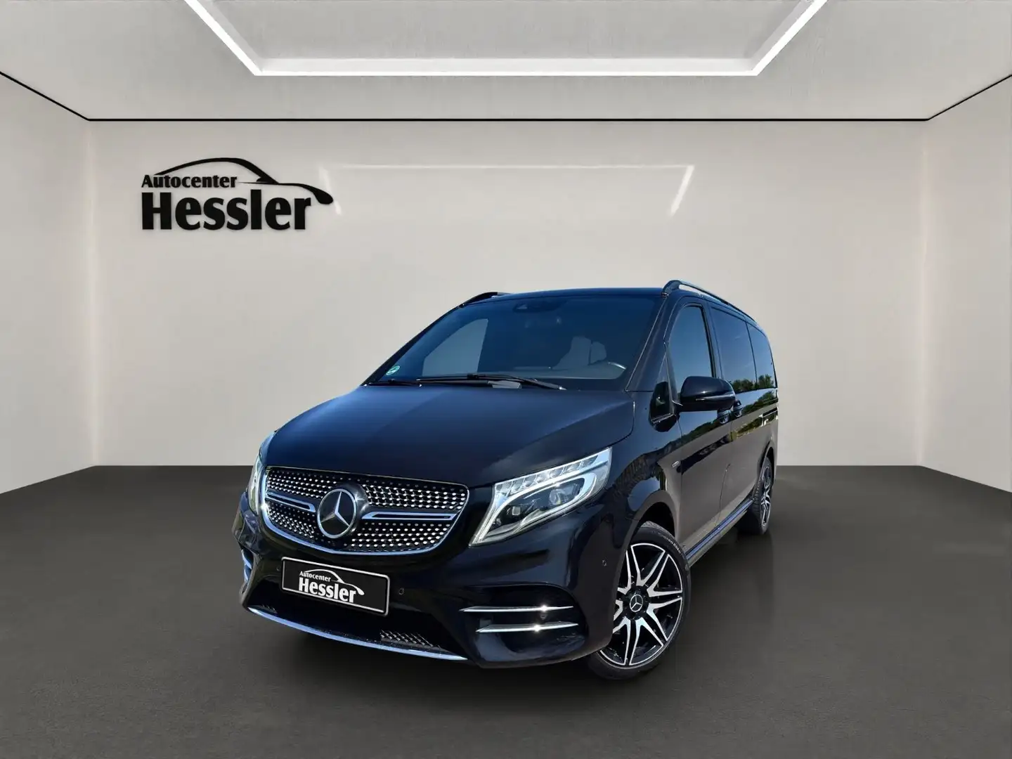 Mercedes-Benz V 250 d 4MATIC LANG**AMG LINE*360*BURMESTER*PANO Zwart - 1
