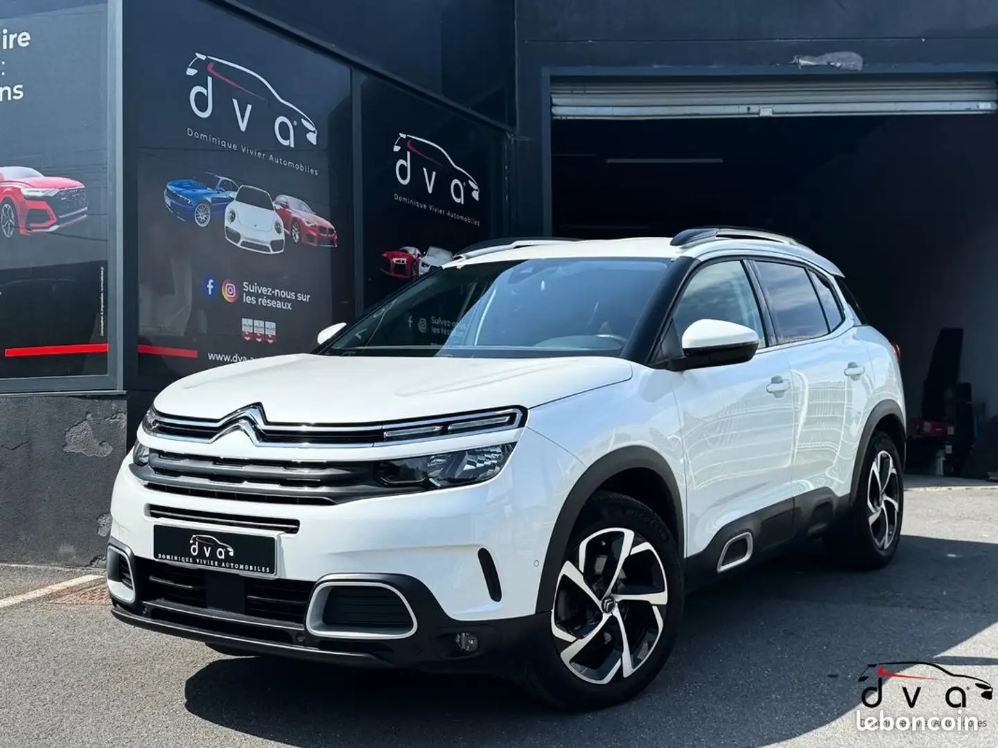 Citroen C5 Aircross Citroën 1.5 BlueHDi 130 ch EAT8 Feel Blanc - 1