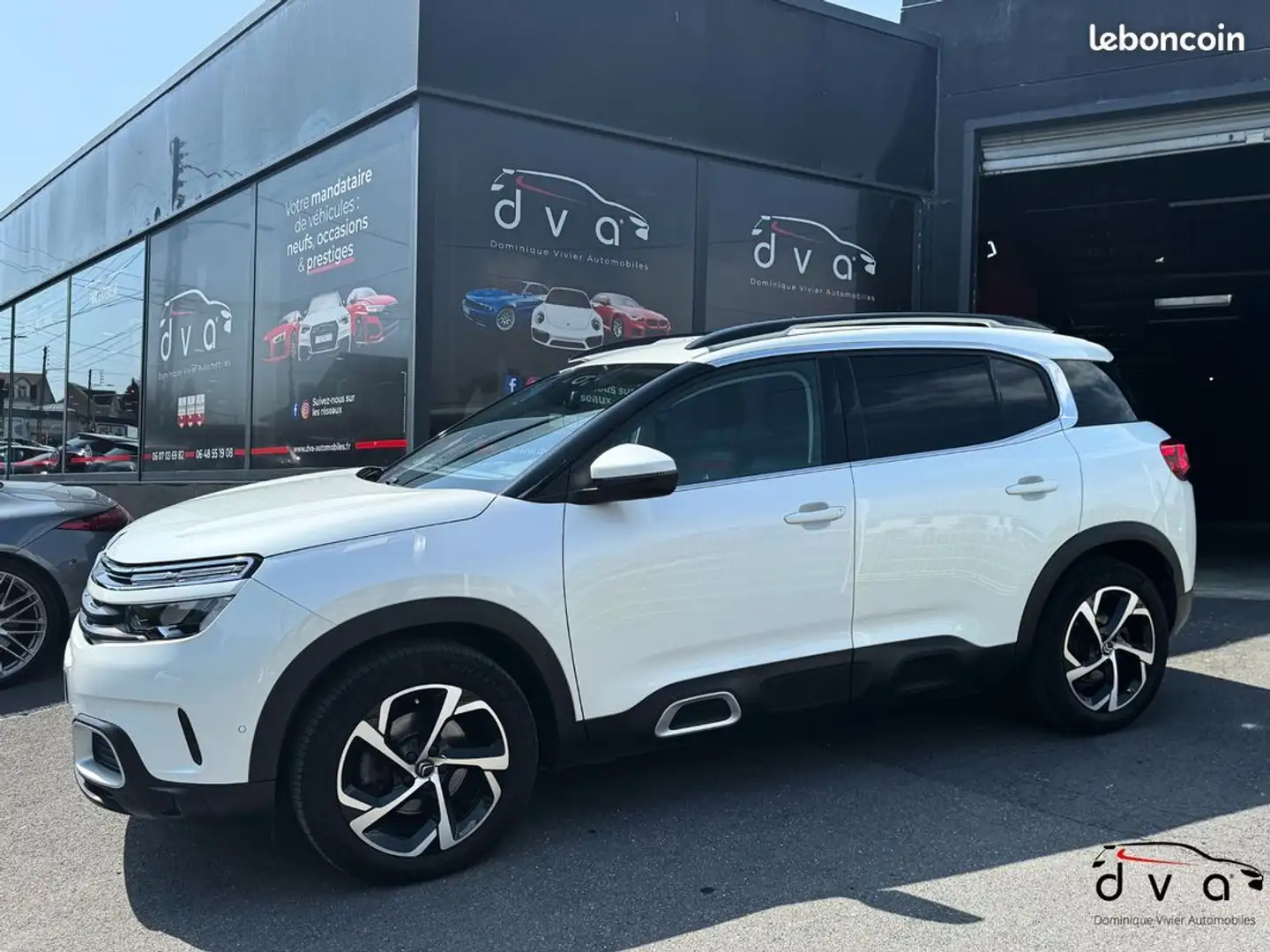 Citroen C5 Aircross Citroën 1.5 BlueHDi 130 ch EAT8 Feel Blanc - 2