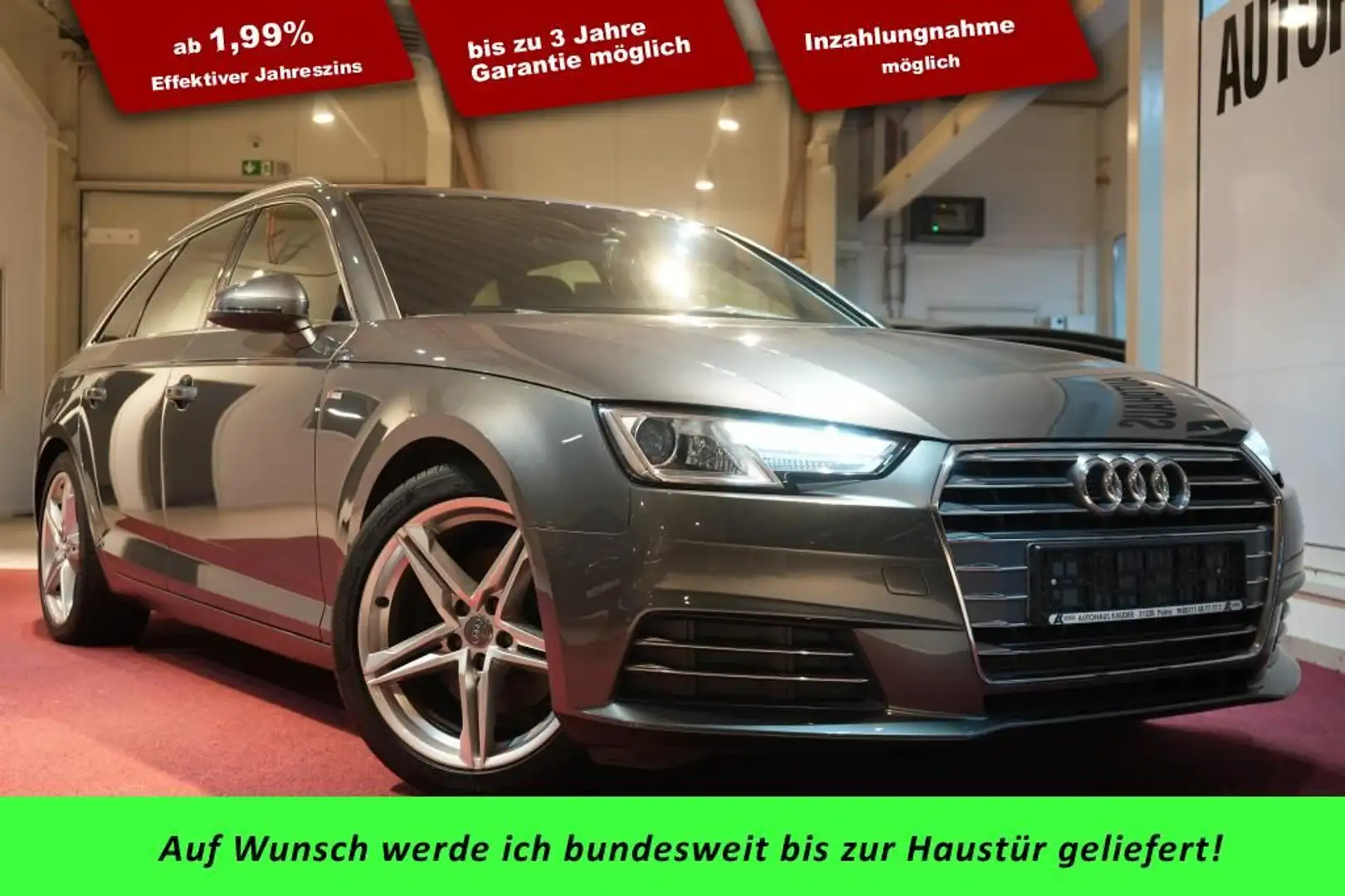 Audi A4 Avant 2.0 TFSI S-Line *Virtual*Navi*AHK* Grau - 1